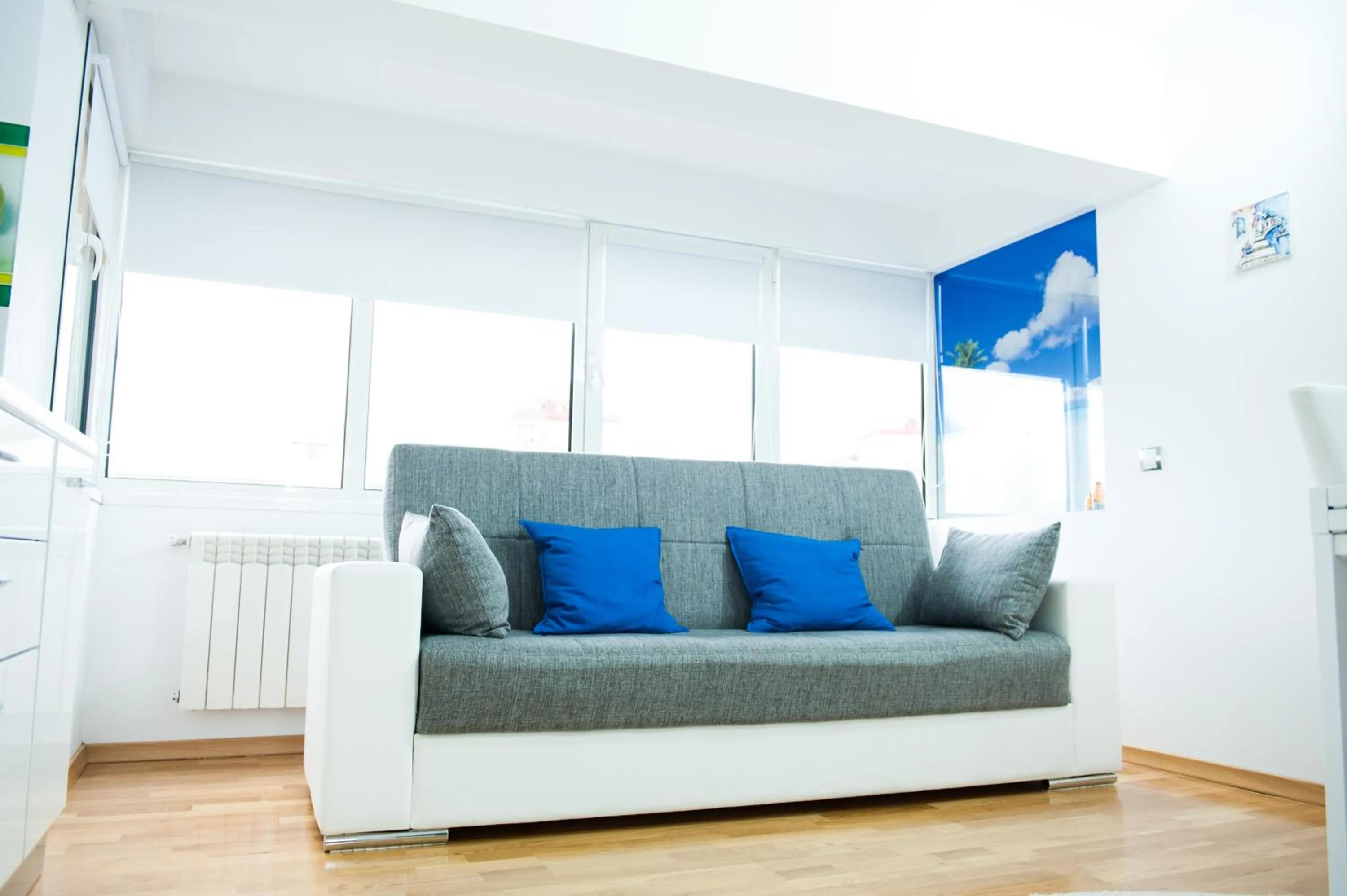 Living room in White Dream Suites