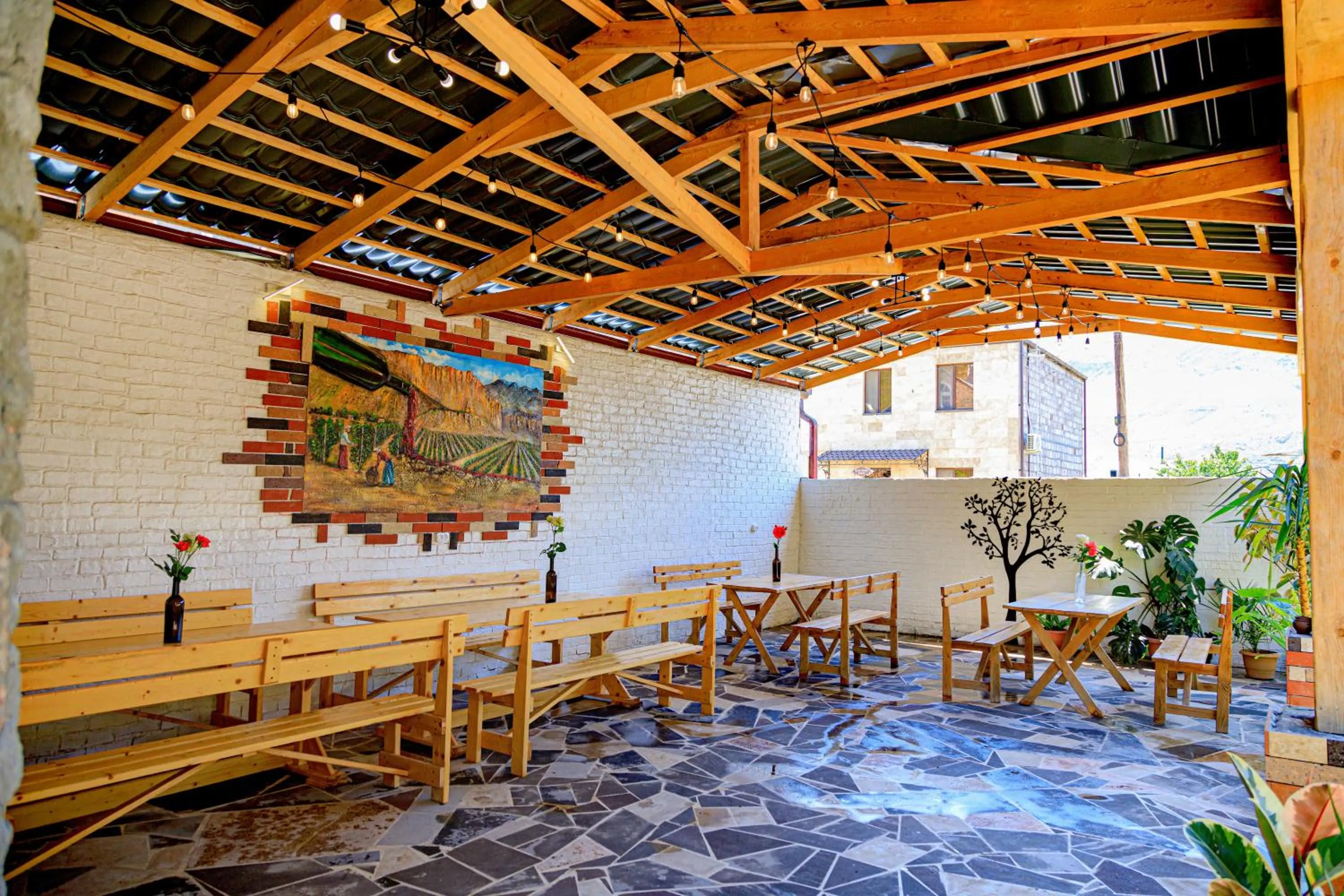 Breakfast in Areni Wine Cellar