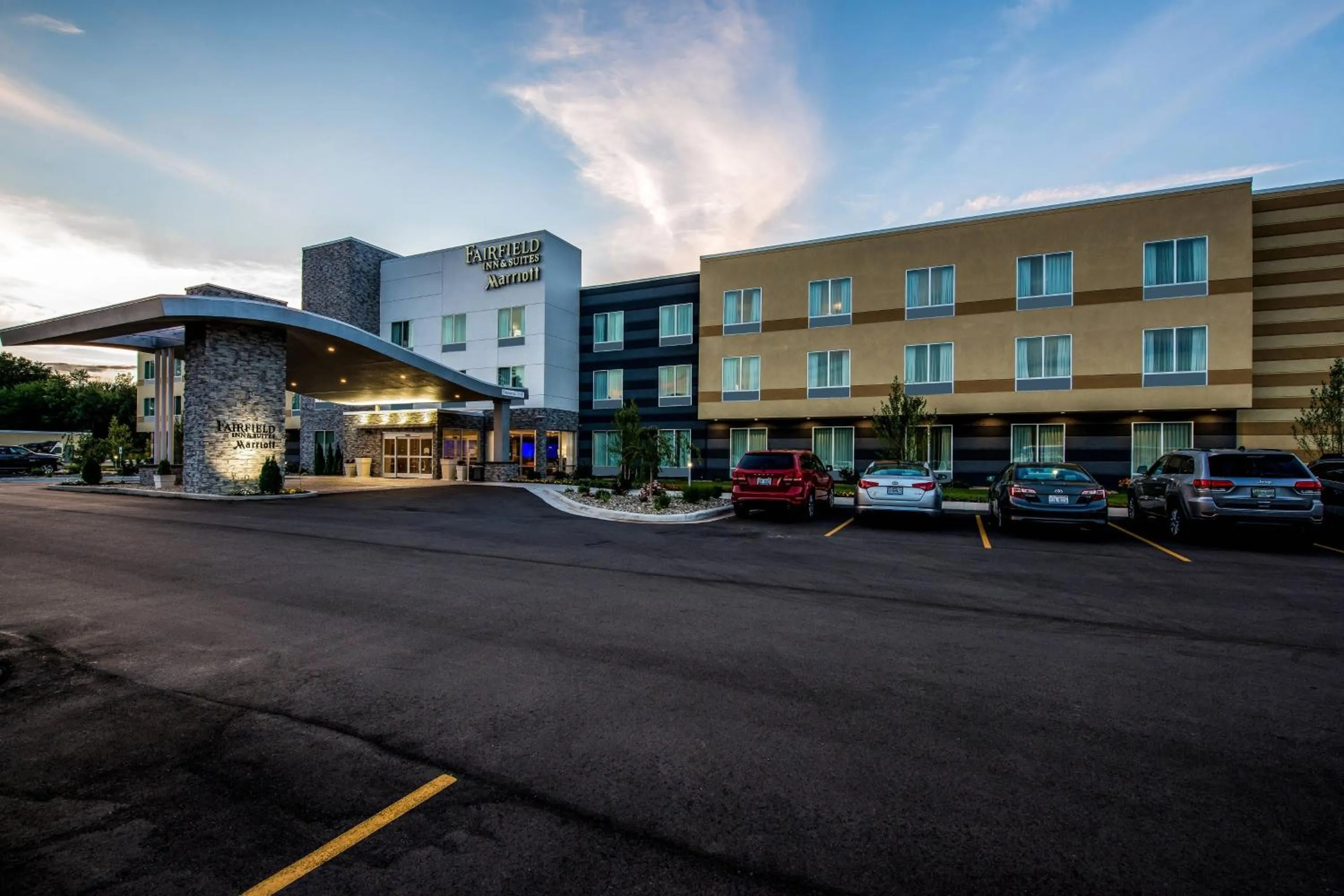 Property building in Fairfield Inn & Suites by Marriott St. Joseph Stevensville