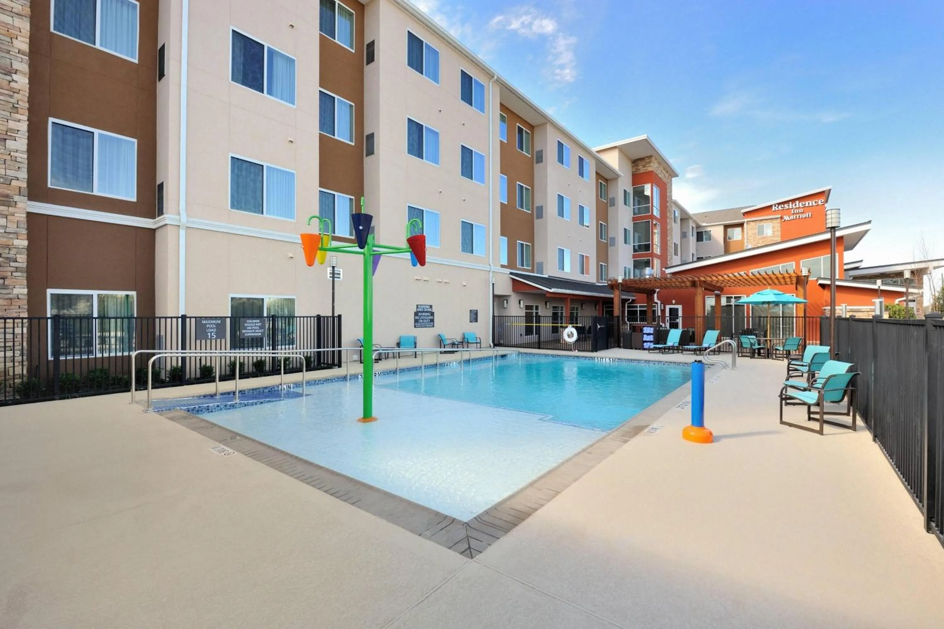 Swimming pool in Residence Inn by Marriott Houston Tomball