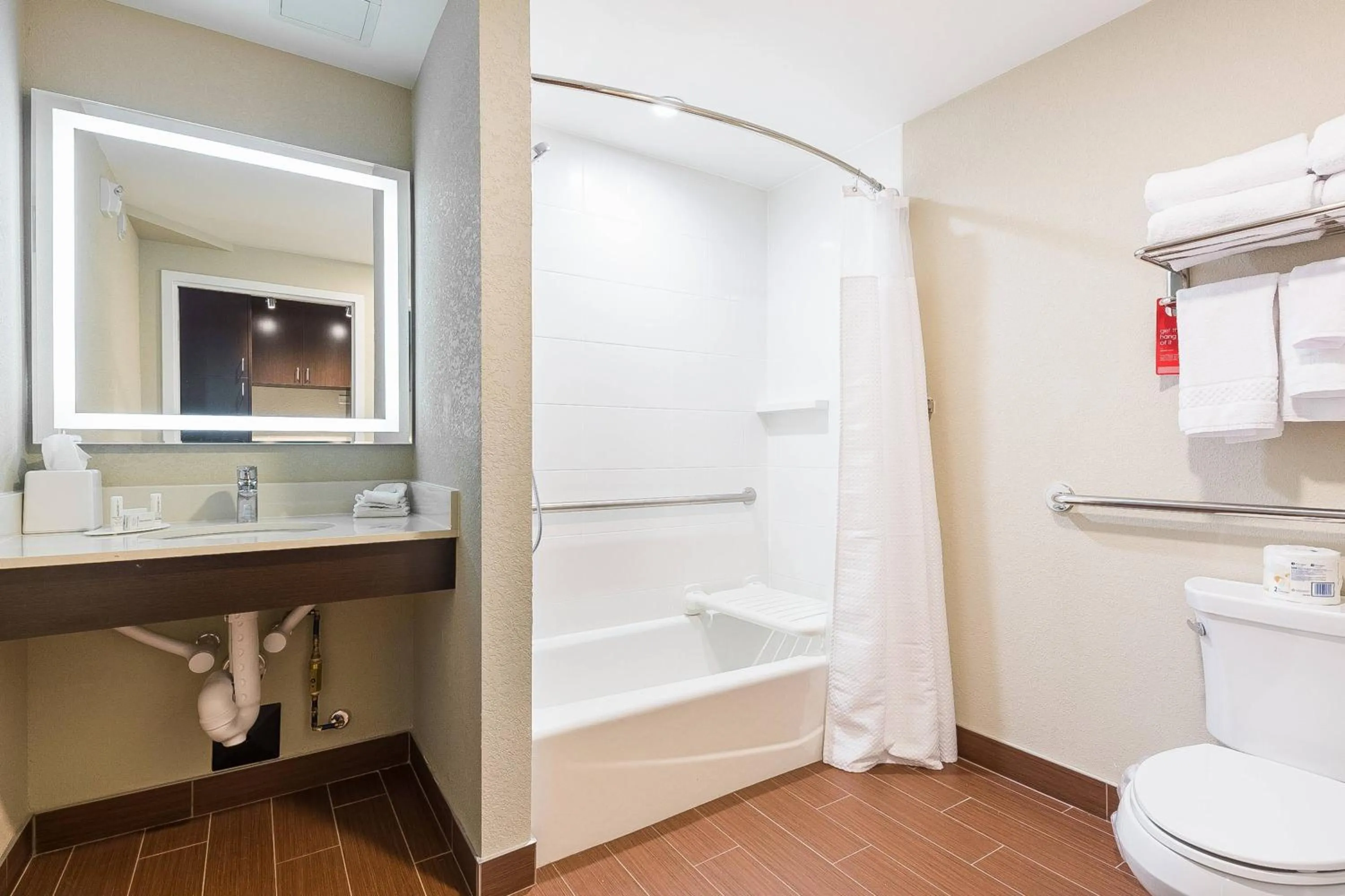 Bathroom in TownePlace Suites by Marriott Edmonton South