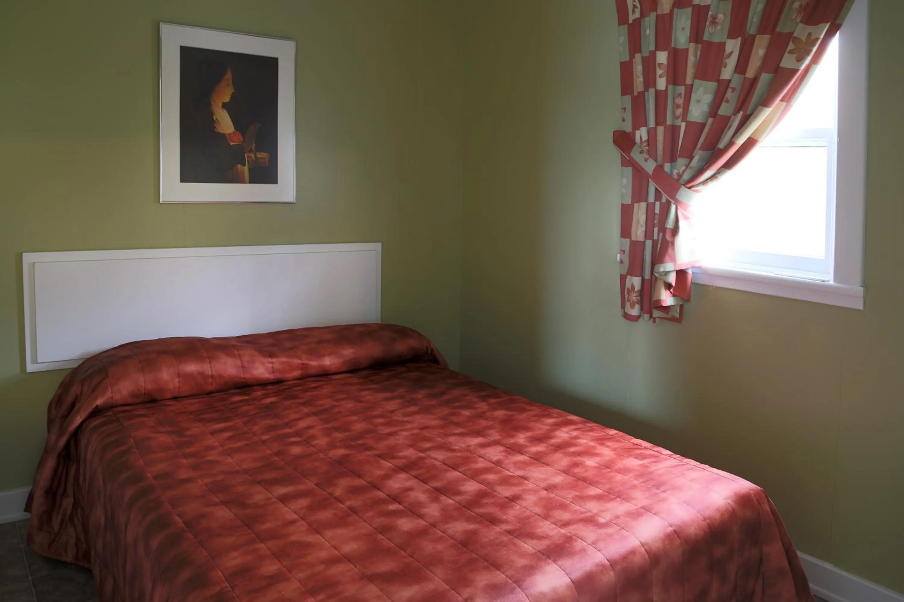 Bed in Motel Bellevue