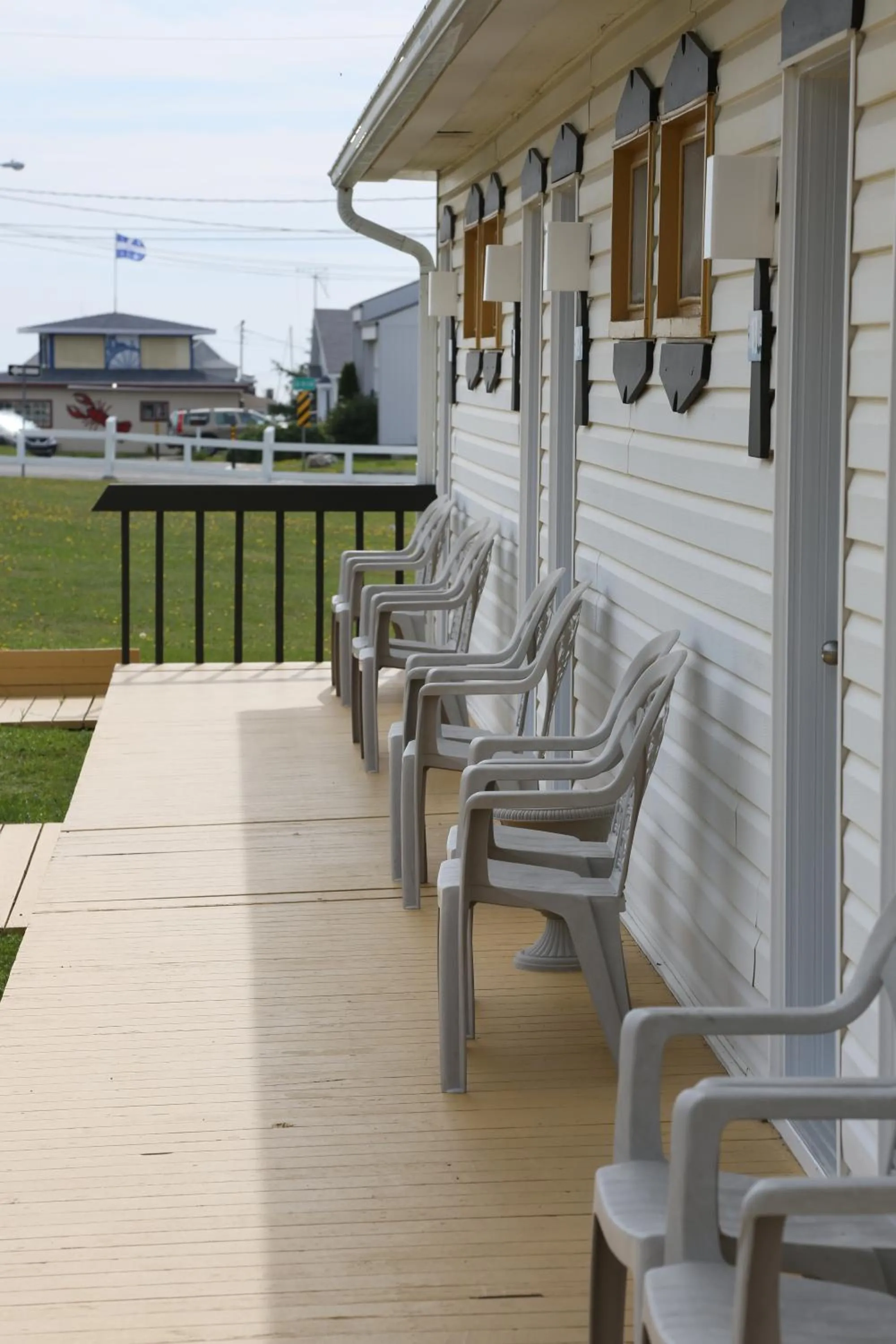 Balcony/Terrace in Motel Bellevue