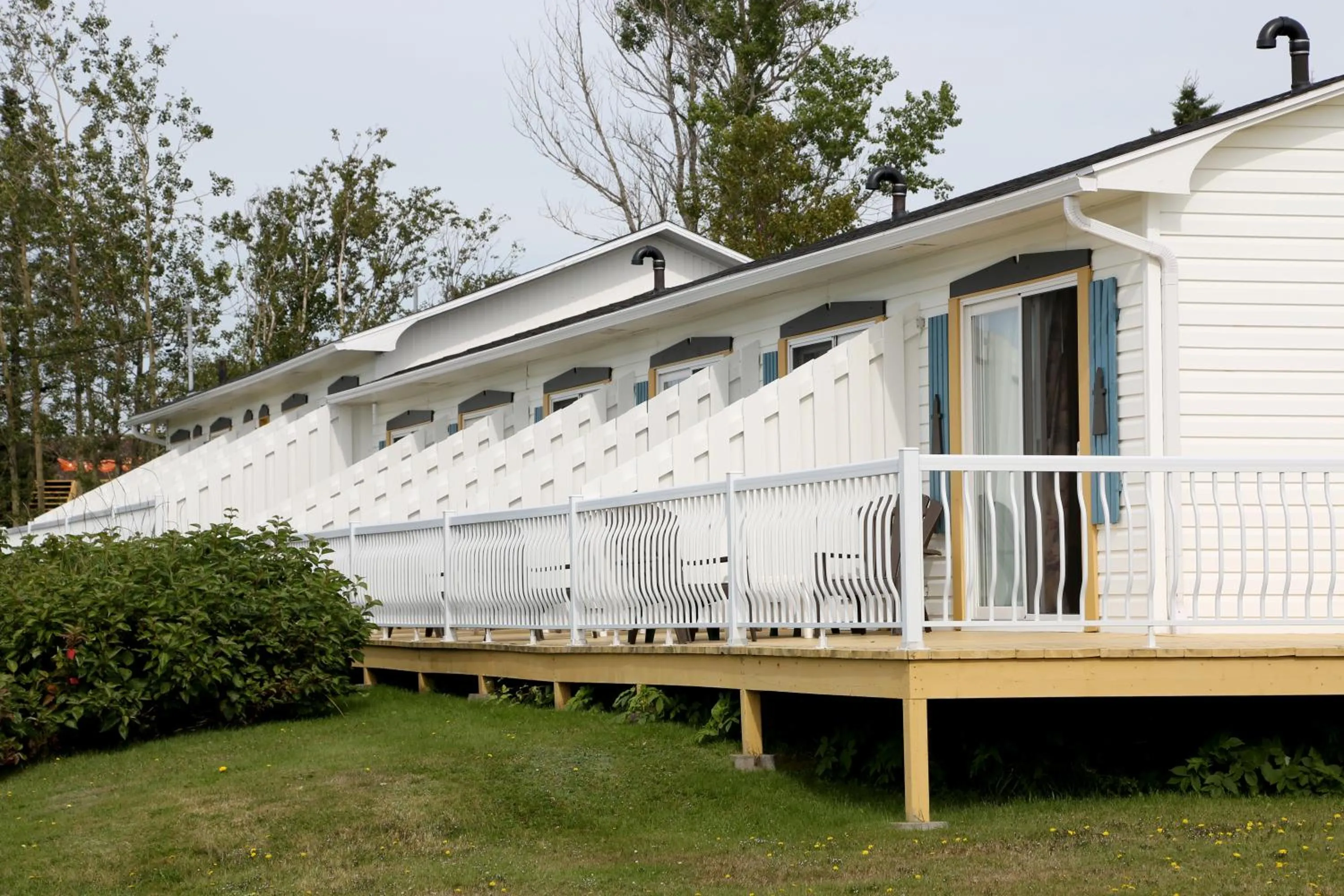 Balcony/Terrace in Motel Bellevue