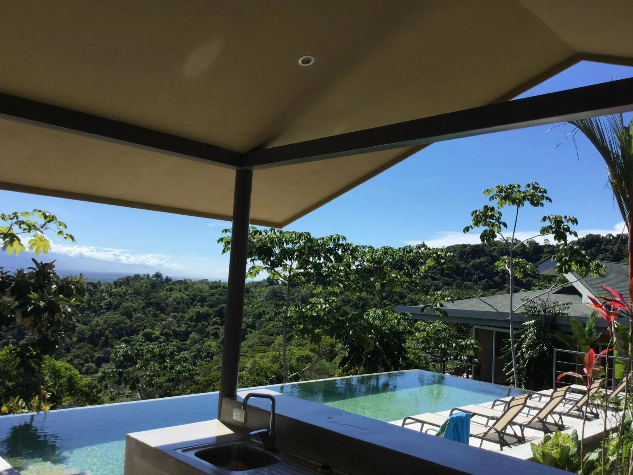 Garden view in Casa Libertinn