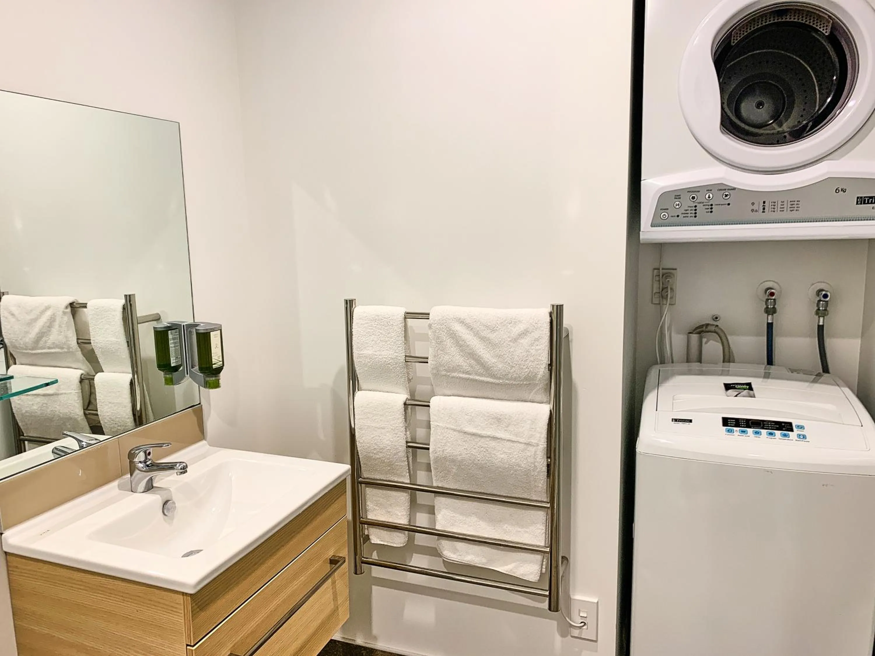 Bathroom in Ramada Suites by Wyndham Albany