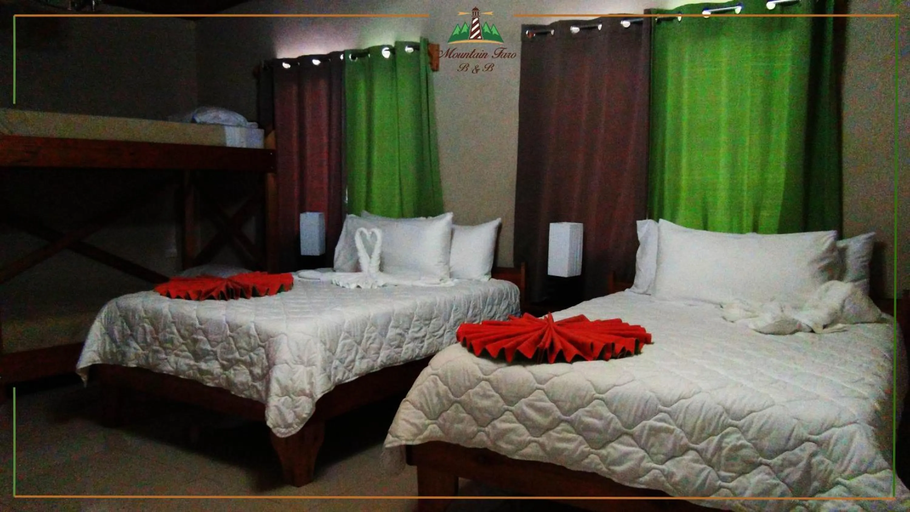 Bed in Mountain Faro Hotel