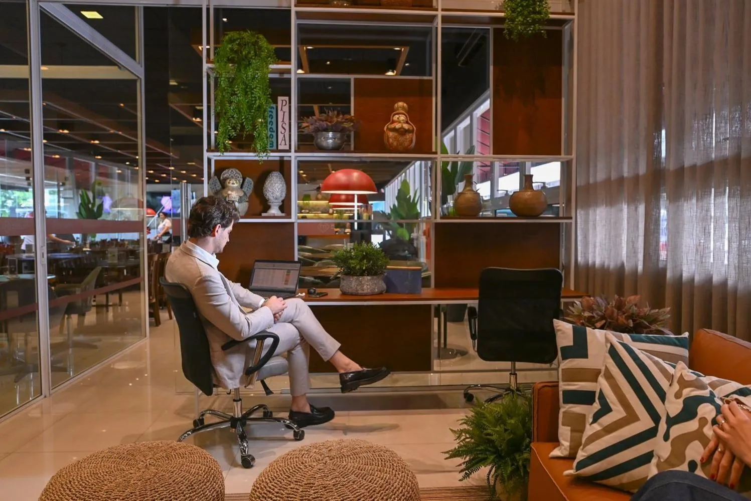 Living room in Portal Hotel Mogi Mirim