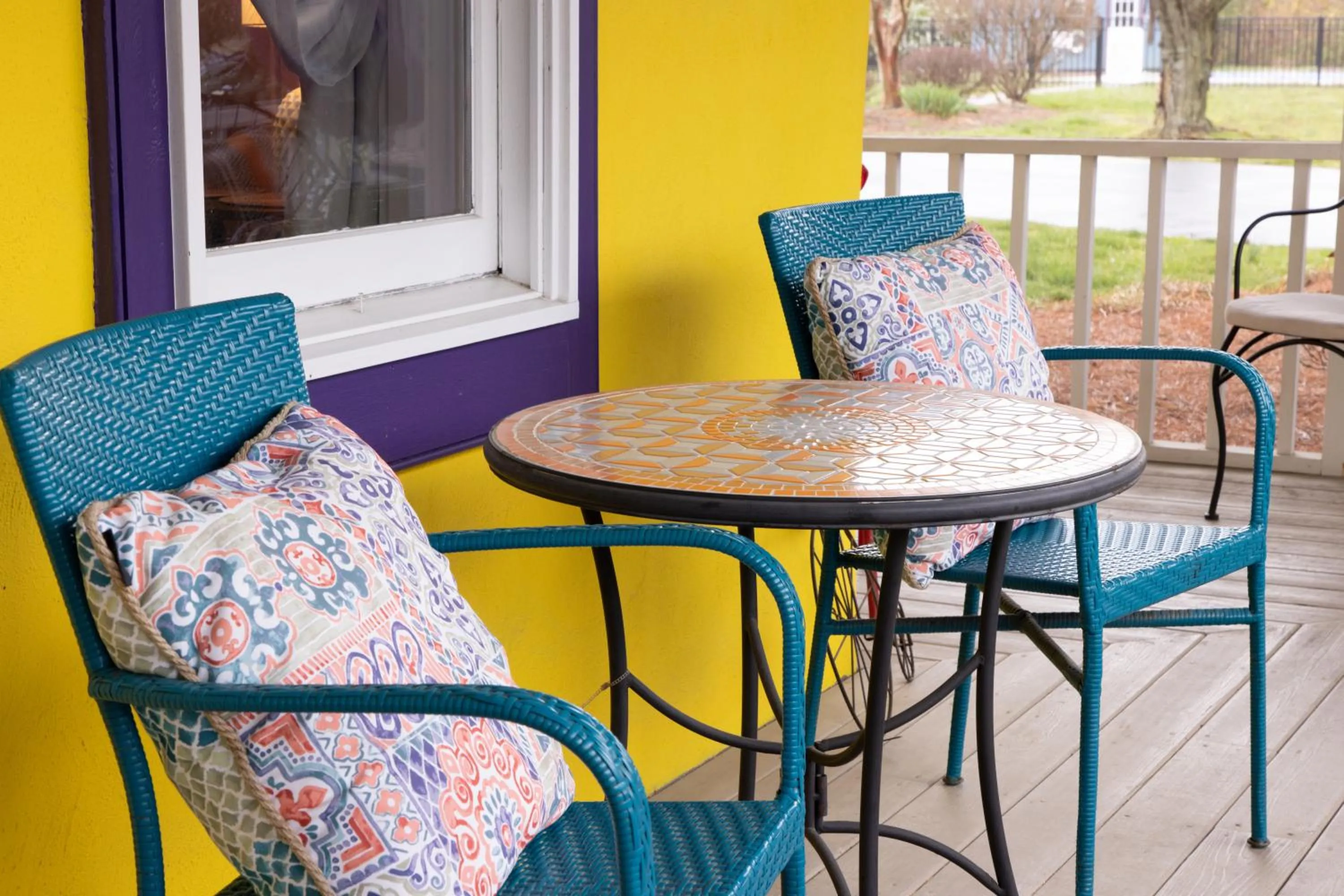 Patio in The Homestead B&B