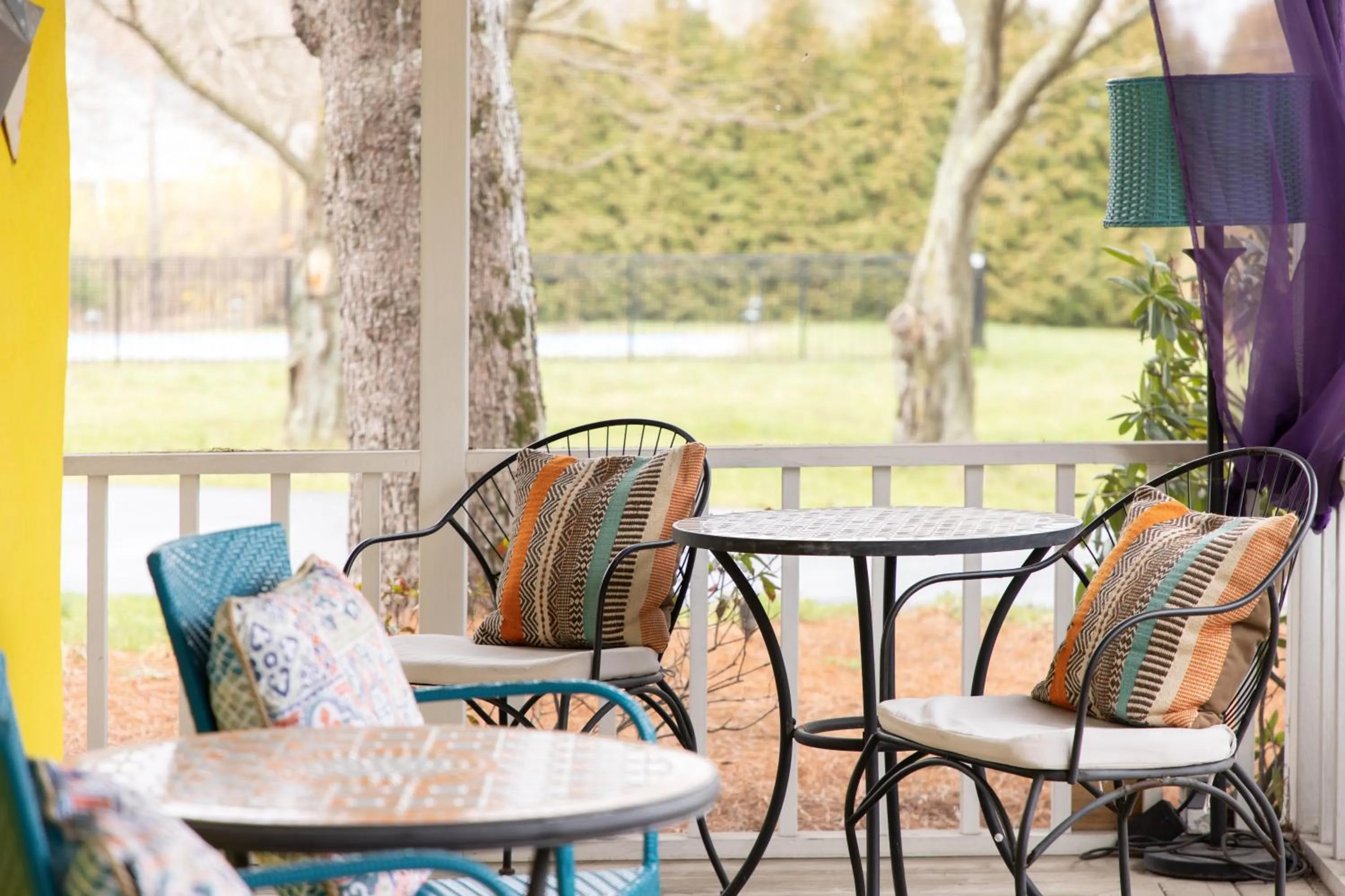 Patio in The Homestead B&B