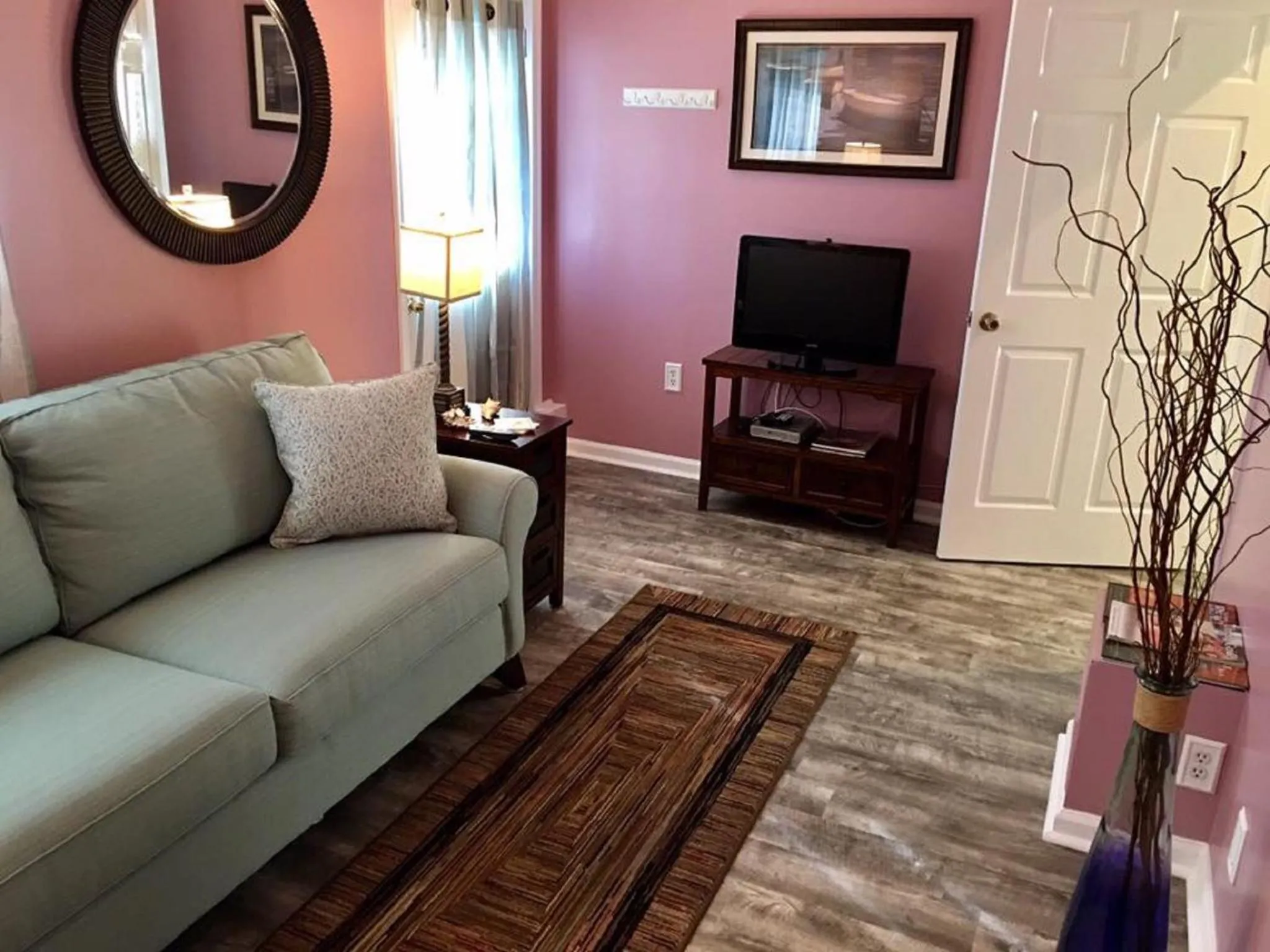 Living room in The Homestead B&B