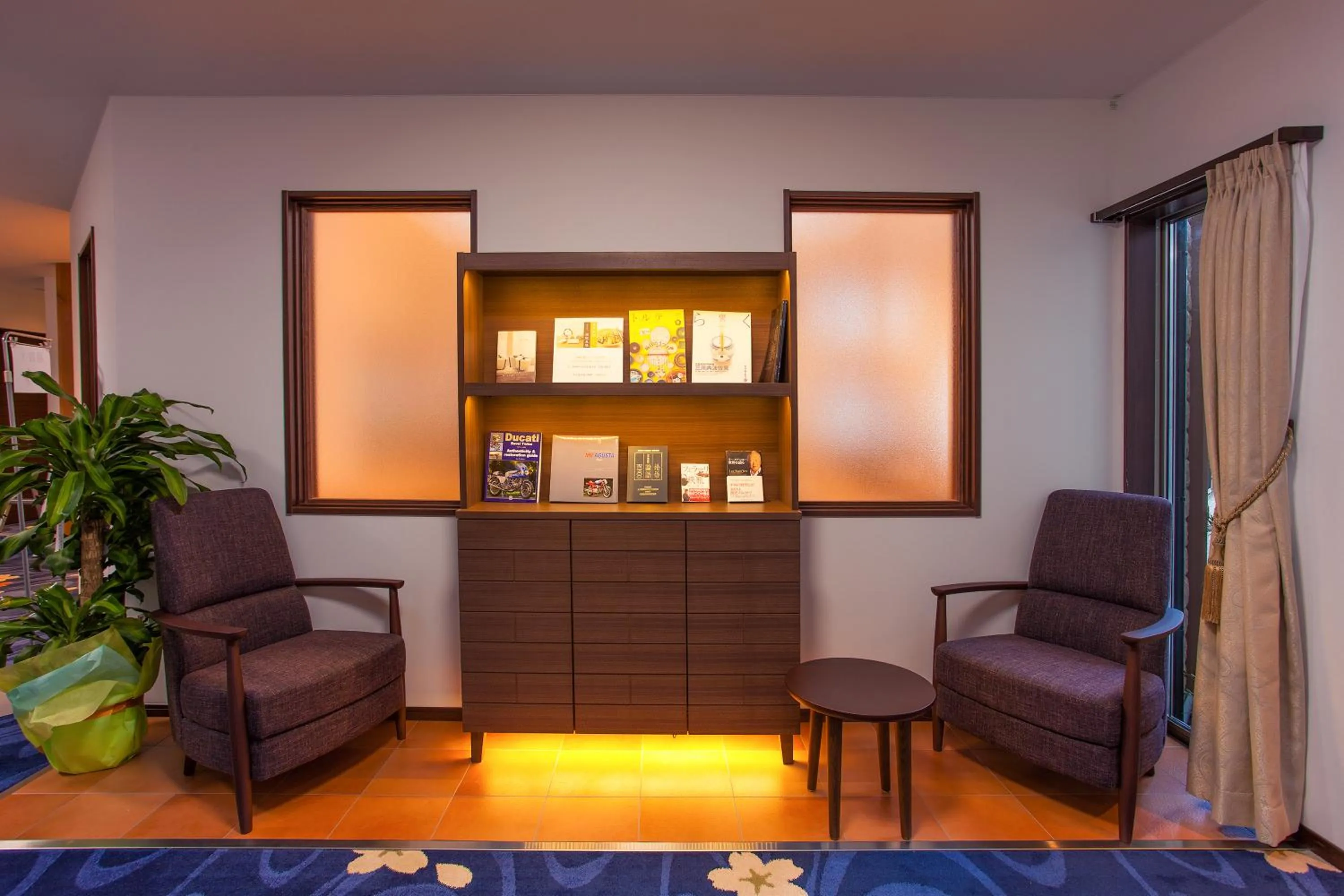 Seating area in Hotel Bliss Villa Hasami