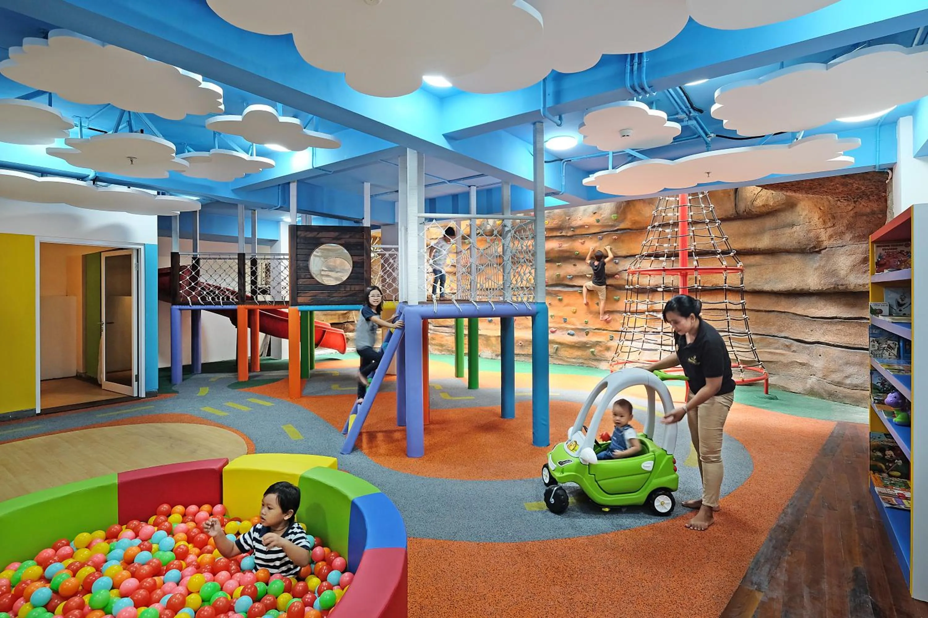 Children play ground in Jambuluwuk Oceano Seminyak Hotel