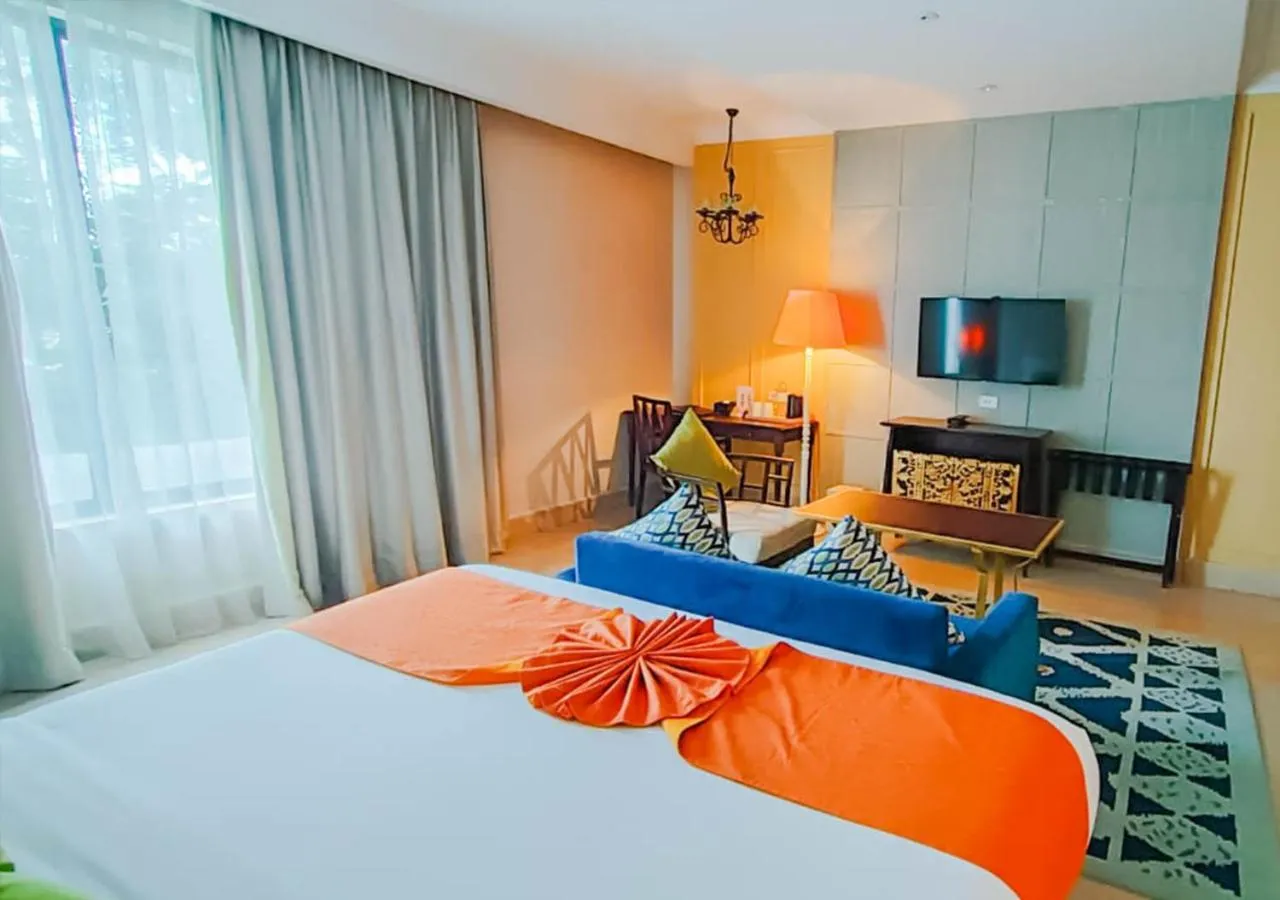 Bedroom, Bed in Jambuluwuk Oceano Seminyak Hotel