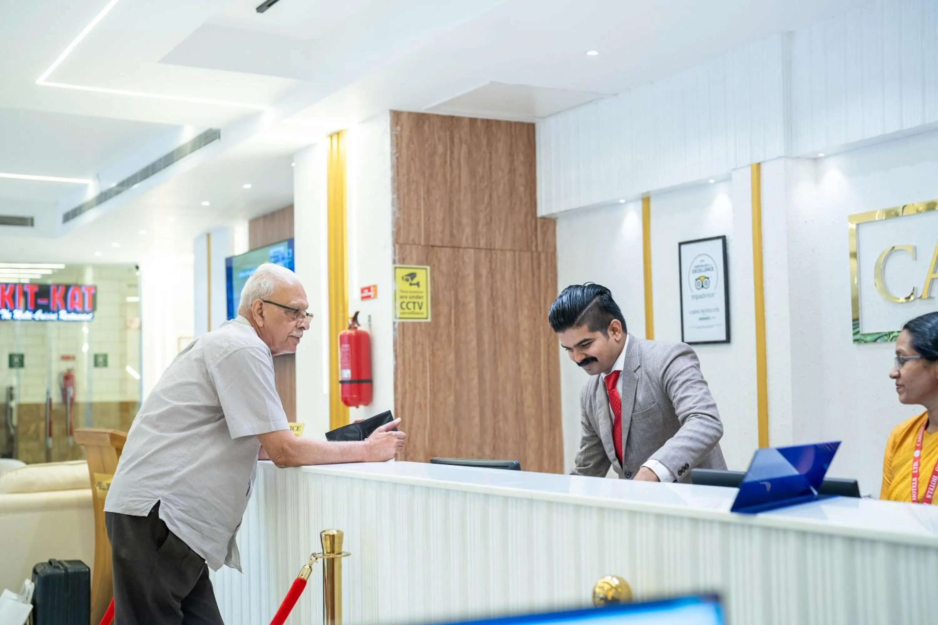 Lobby or reception in Casino Hotels Ltd