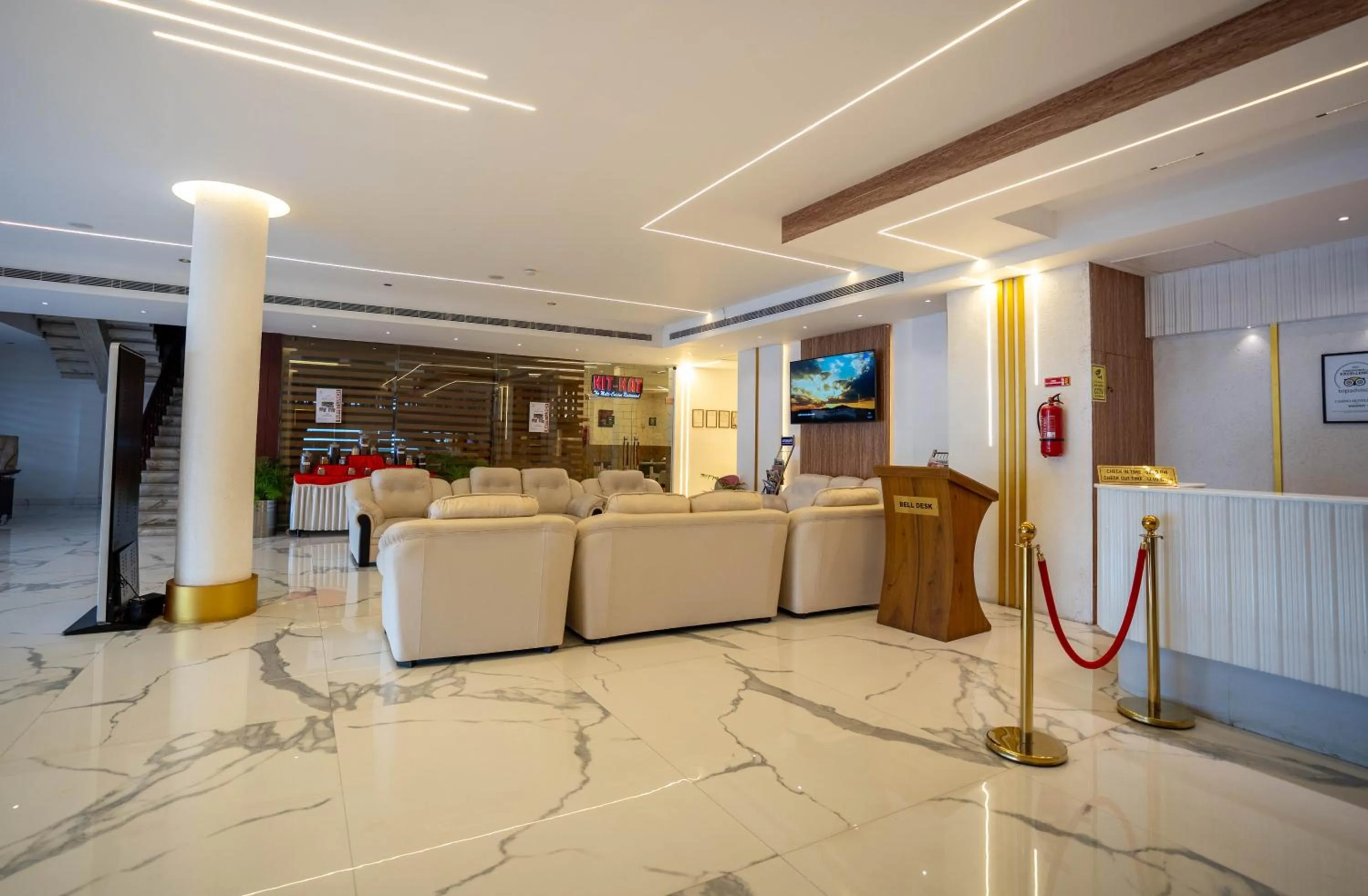 Lobby or reception in Casino Hotels Ltd