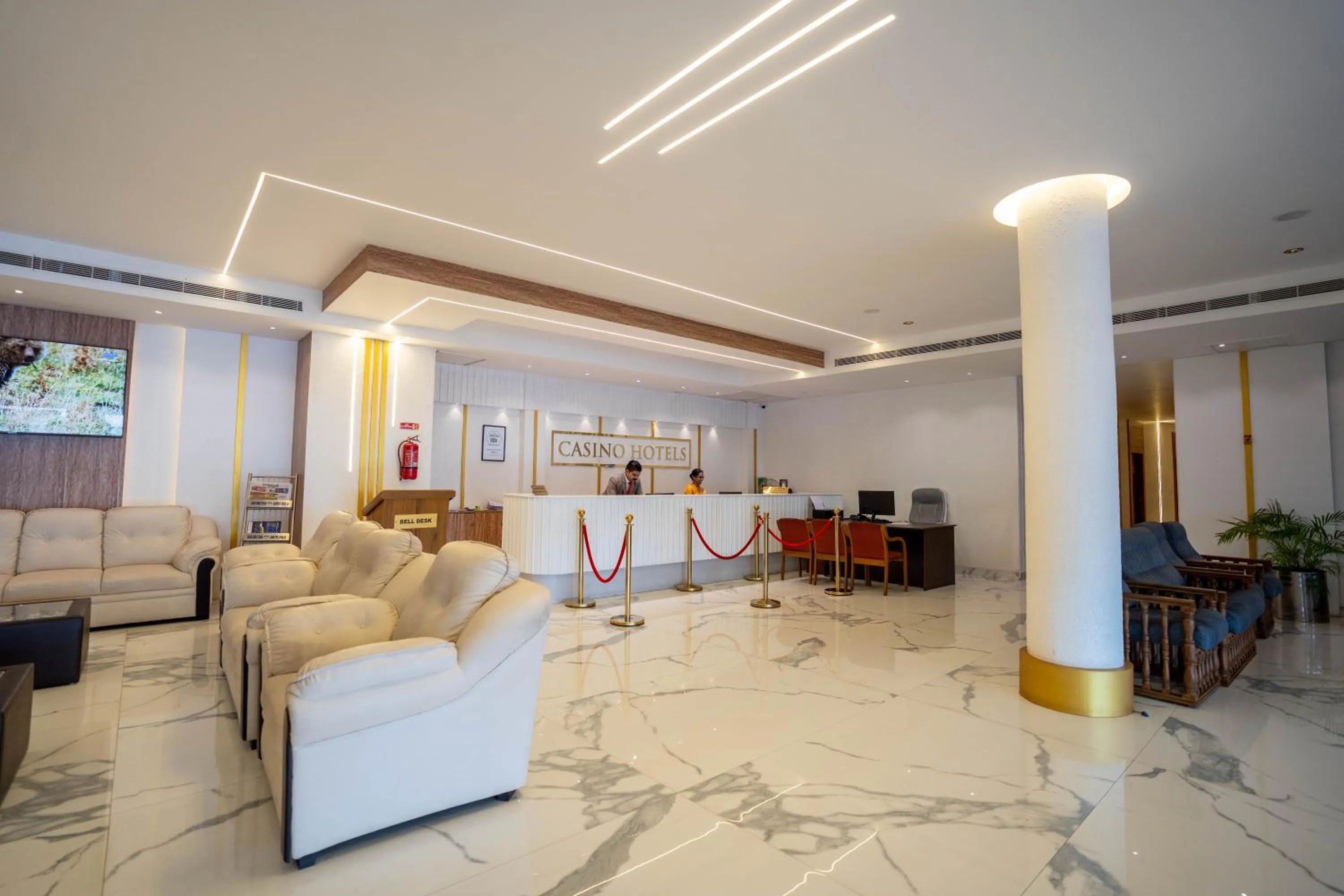 Lobby or reception in Casino Hotels Ltd