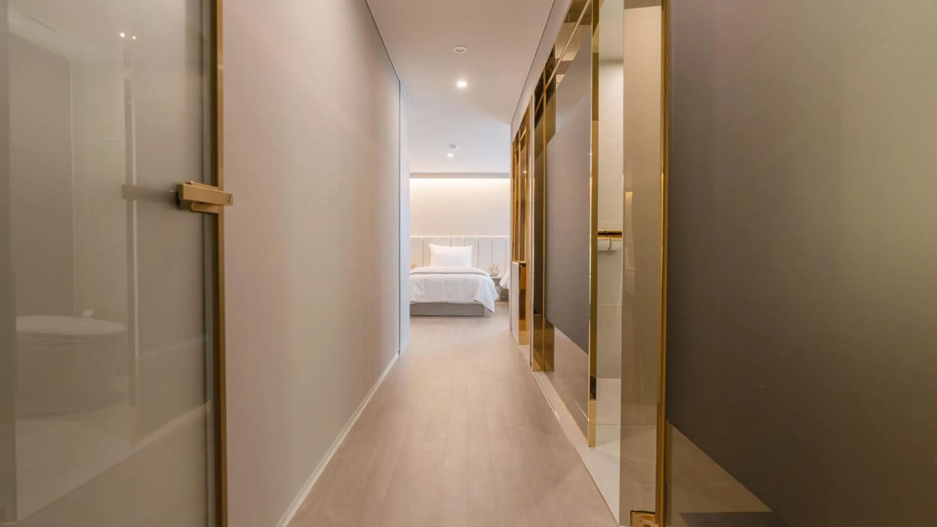 Bed in Denbasta Central Hotel Seomyeon