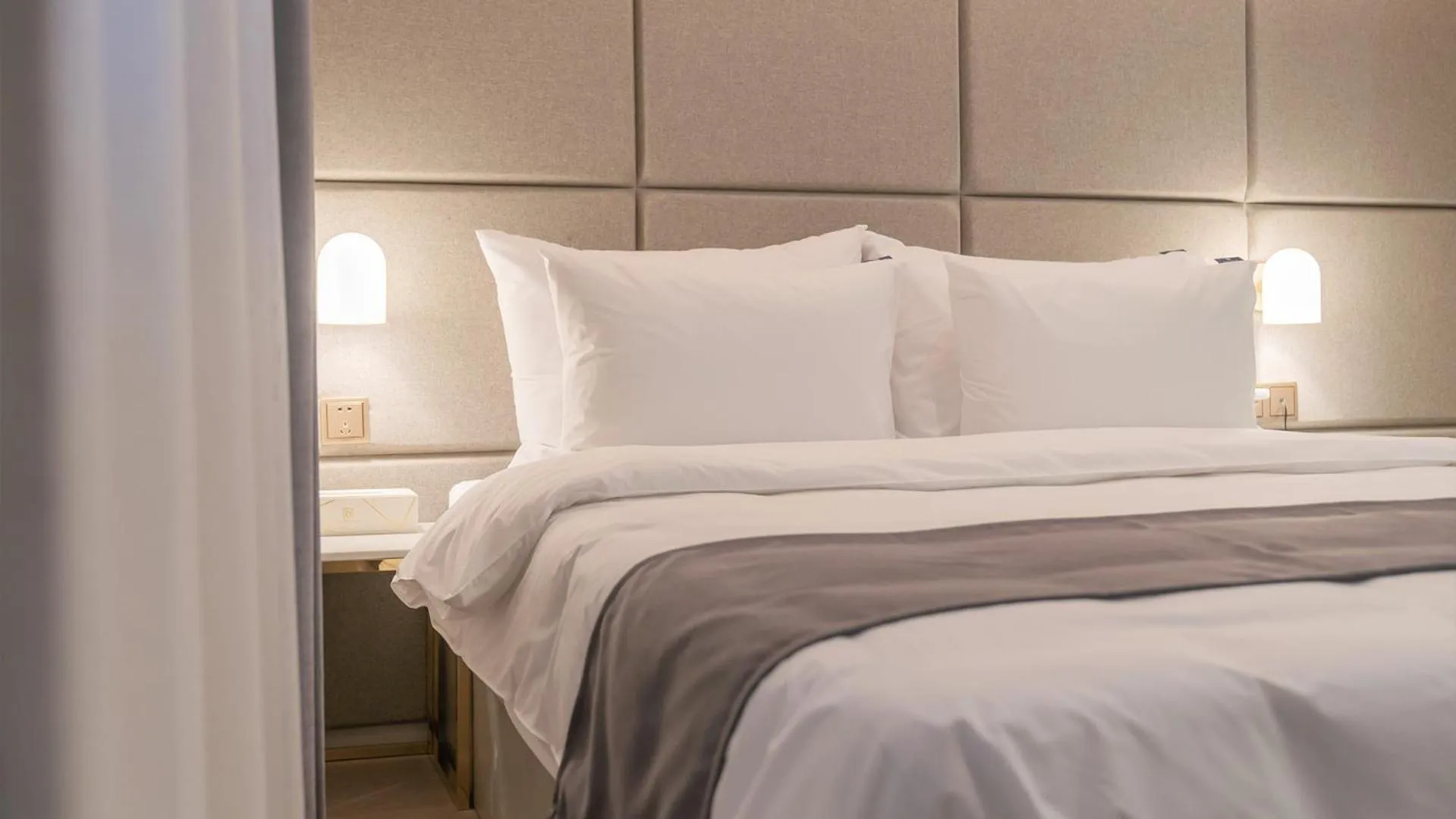 Bed in Denbasta Central Hotel Seomyeon