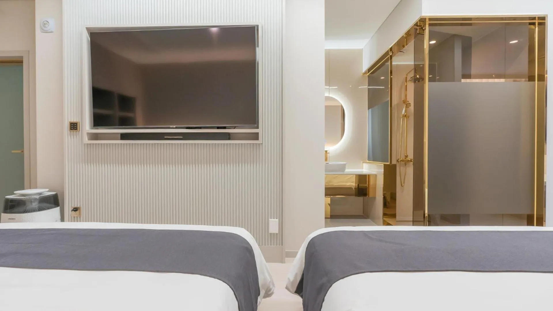 Bed in Denbasta Central Hotel Seomyeon