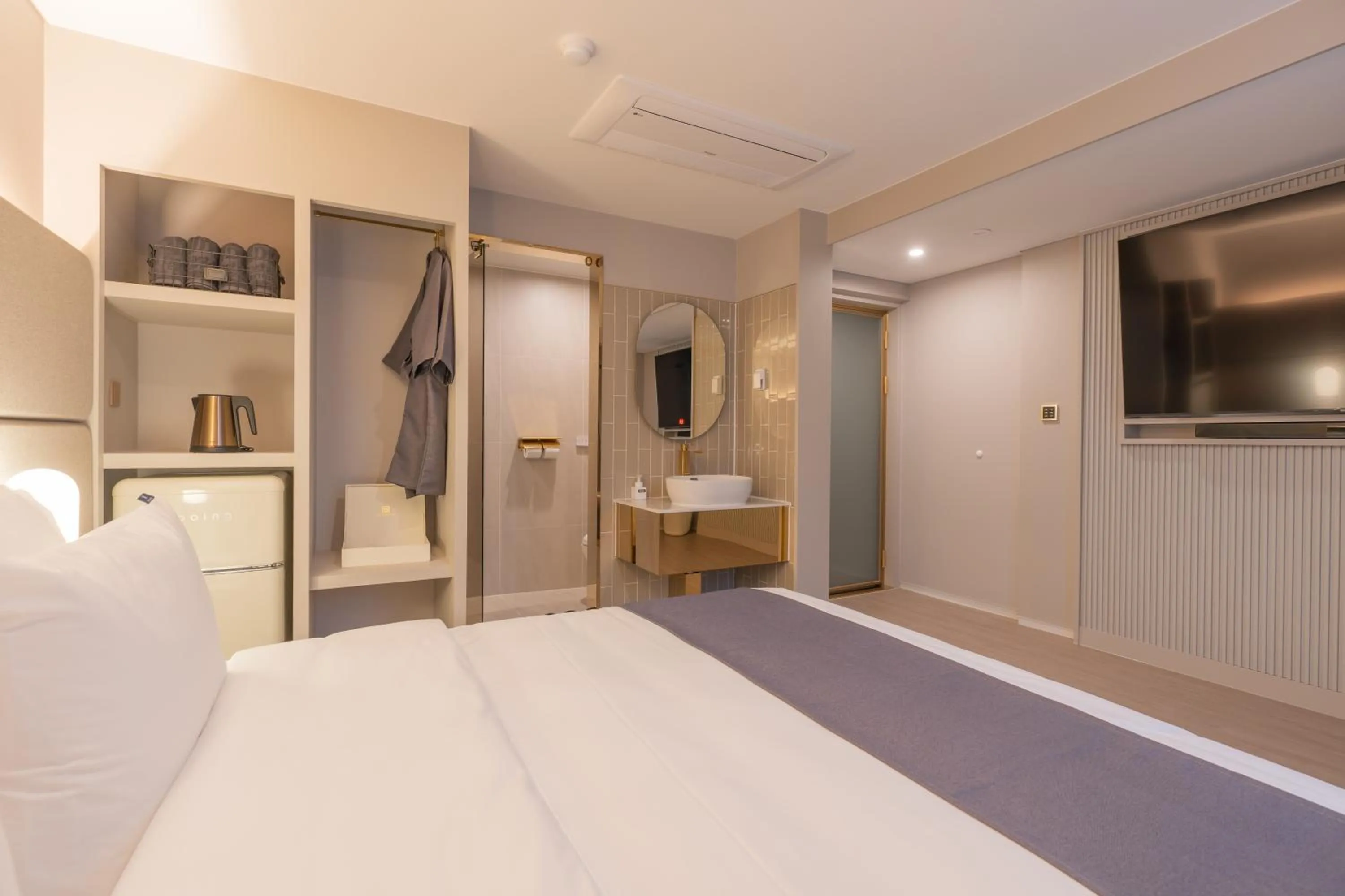 Bed in Denbasta Central Hotel Seomyeon