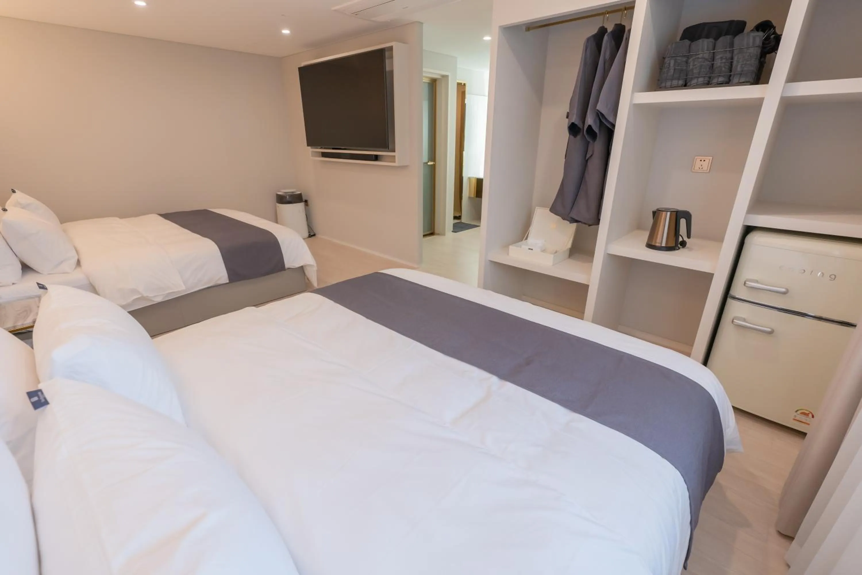 Bed in Denbasta Central Hotel Seomyeon