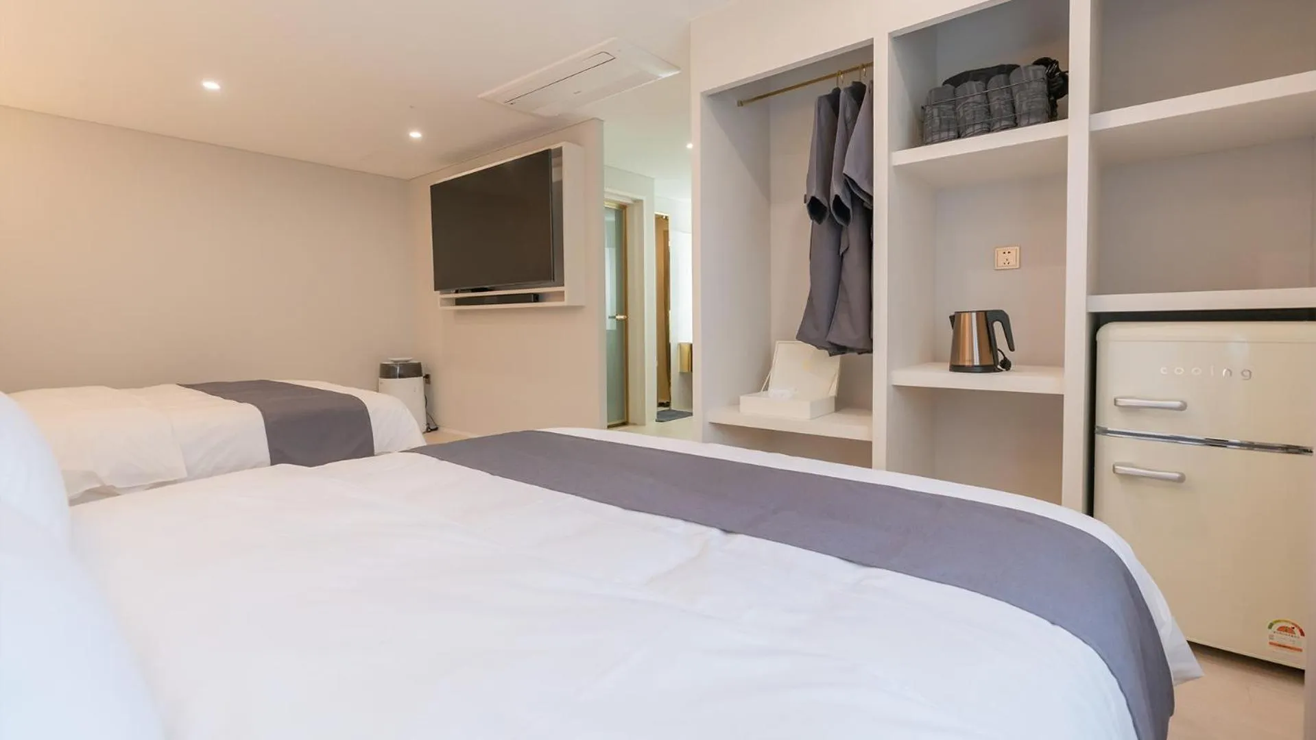 Bed in Denbasta Central Hotel Seomyeon