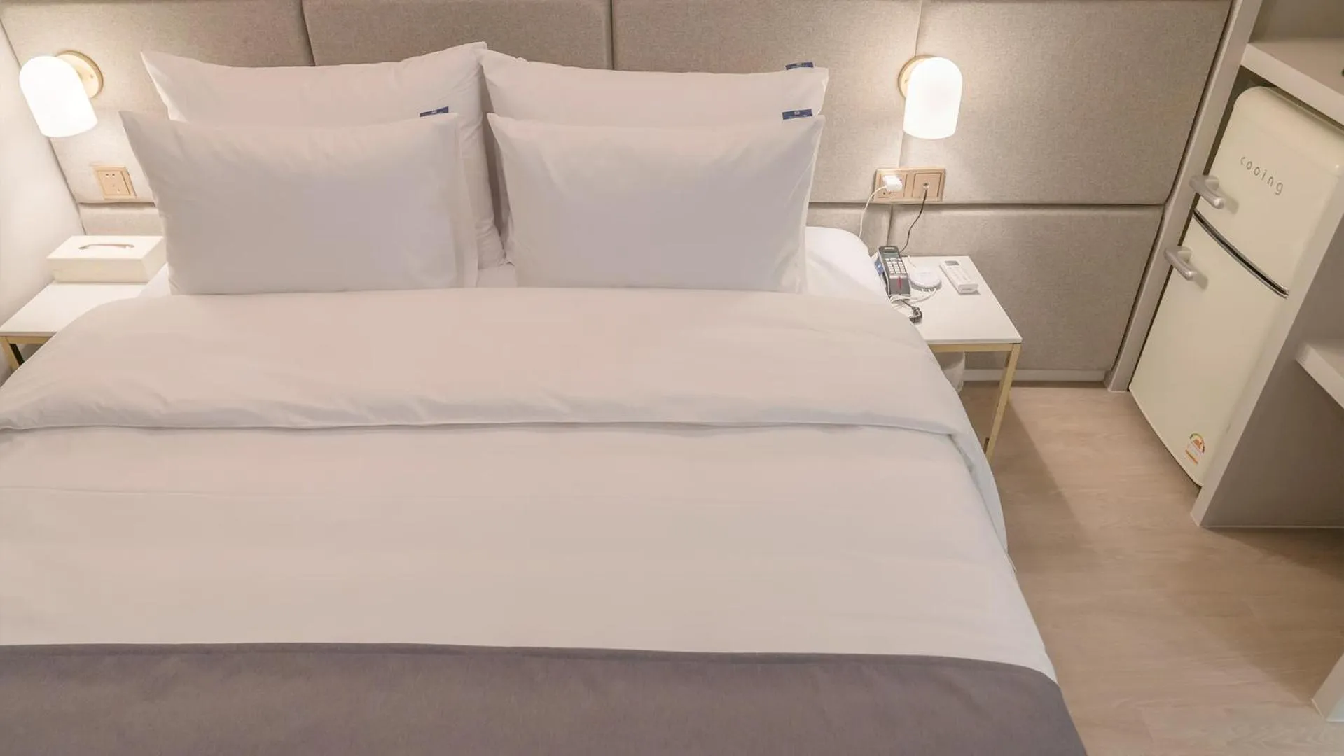 Bed in Denbasta Central Hotel Seomyeon