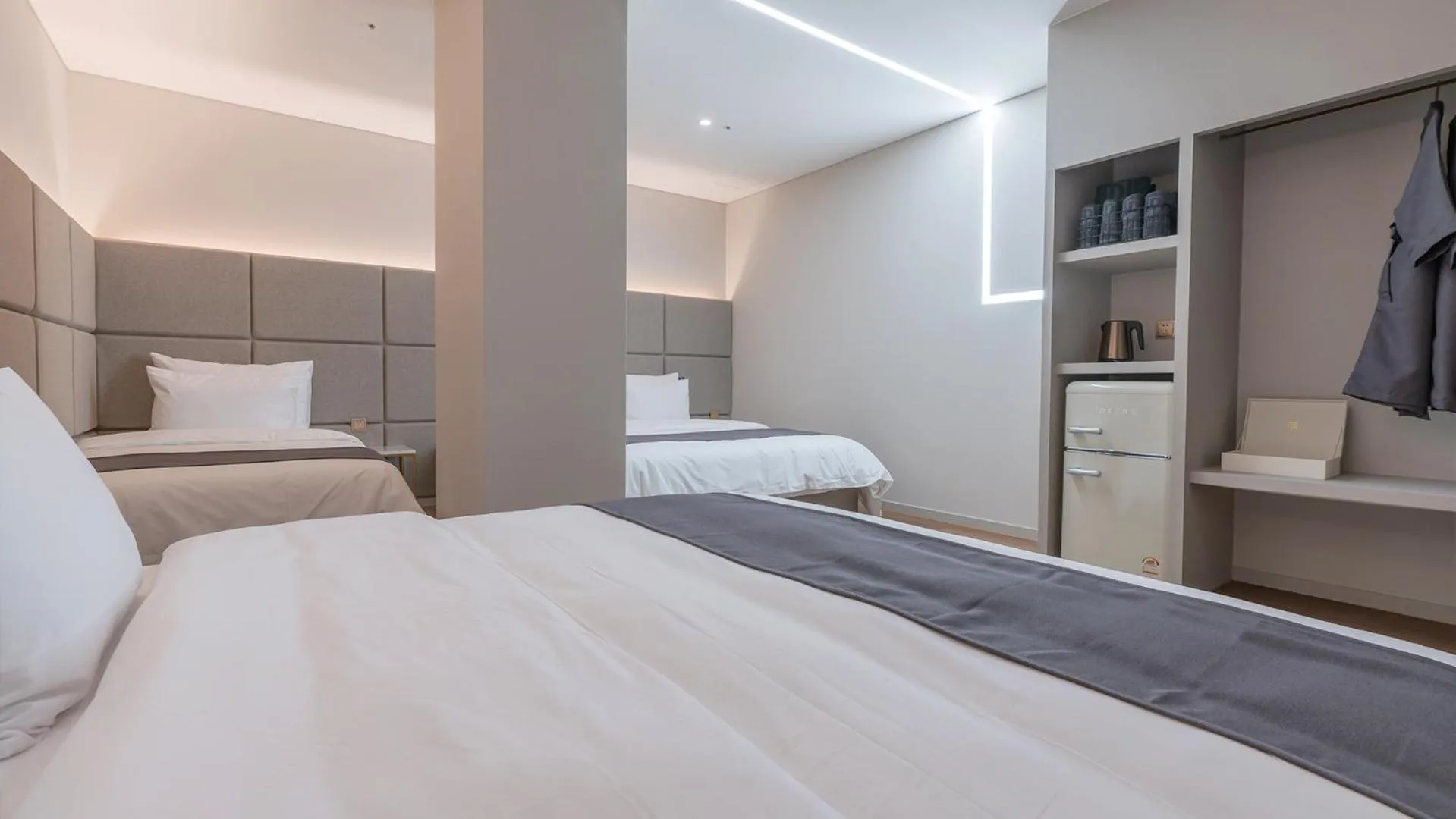 Bed in Denbasta Central Hotel Seomyeon