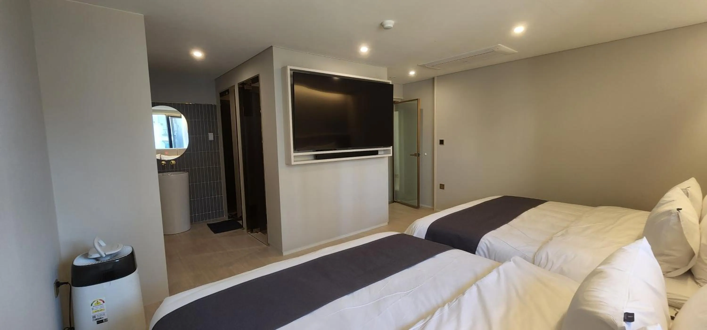 Bed in Denbasta Central Hotel Seomyeon