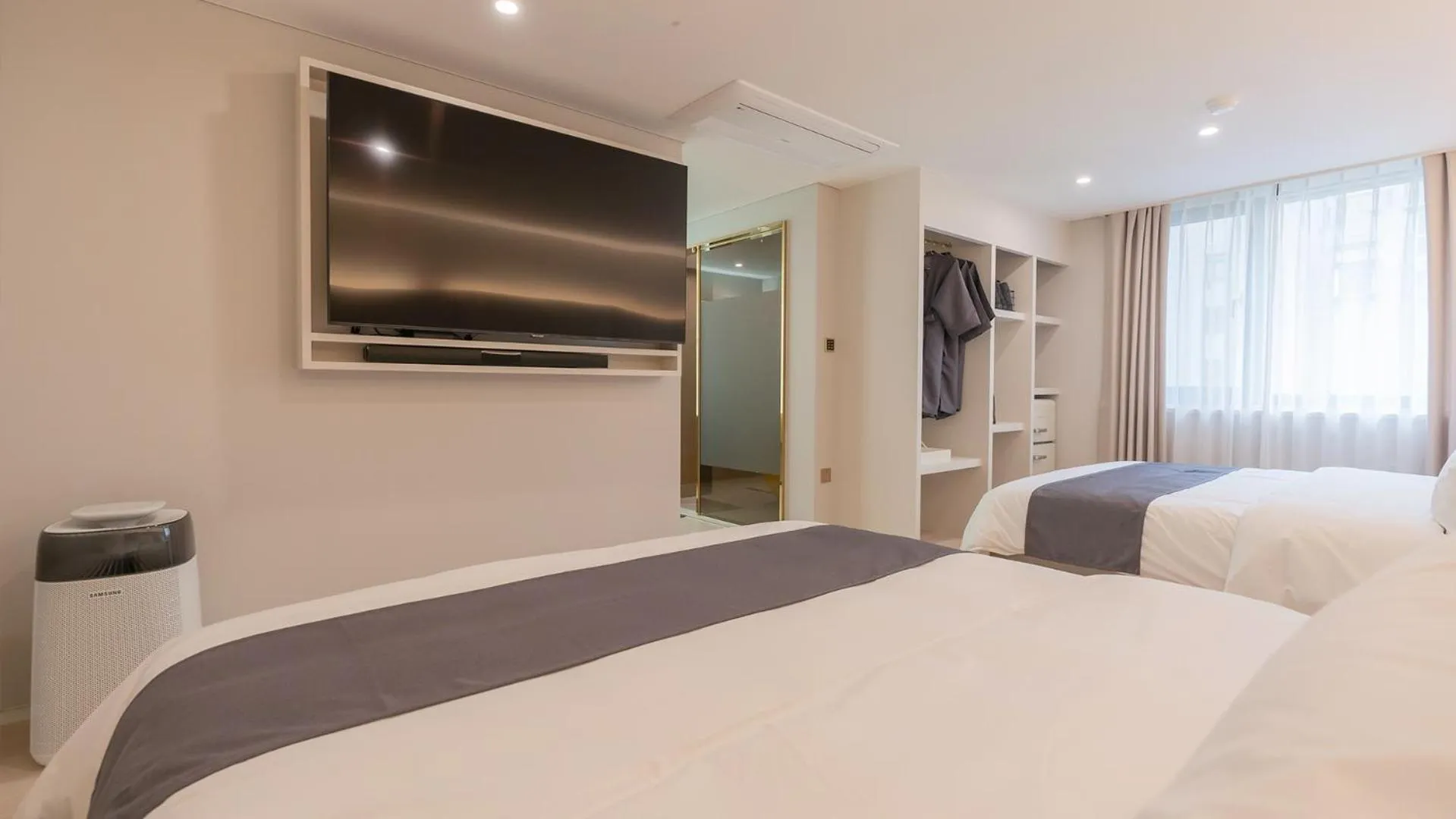 Bed in Denbasta Central Hotel Seomyeon