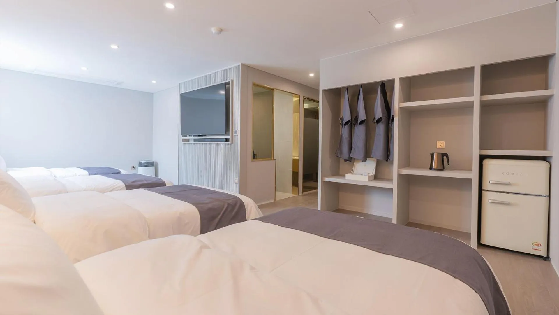 Bed in Denbasta Central Hotel Seomyeon