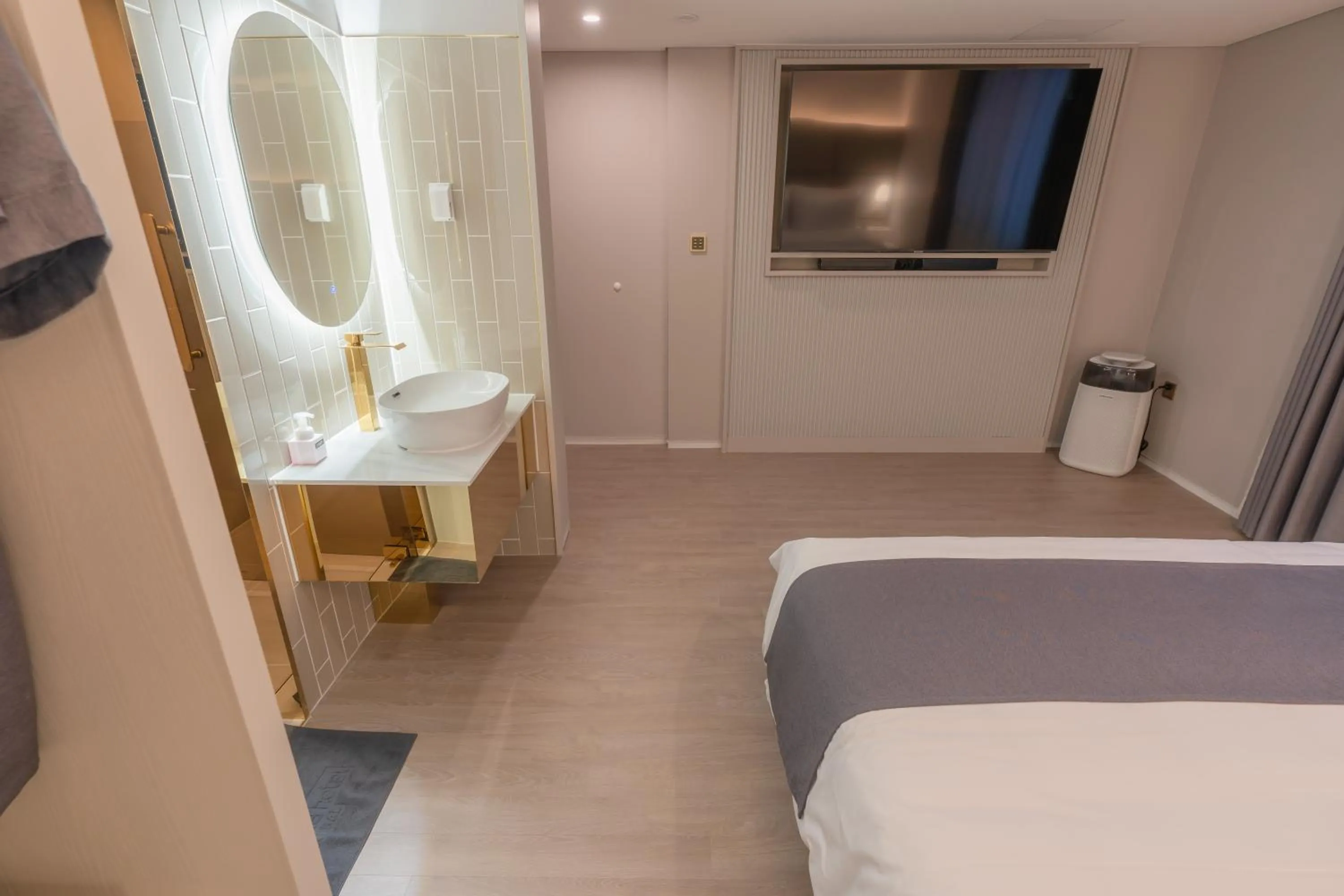 Bed in Denbasta Central Hotel Seomyeon