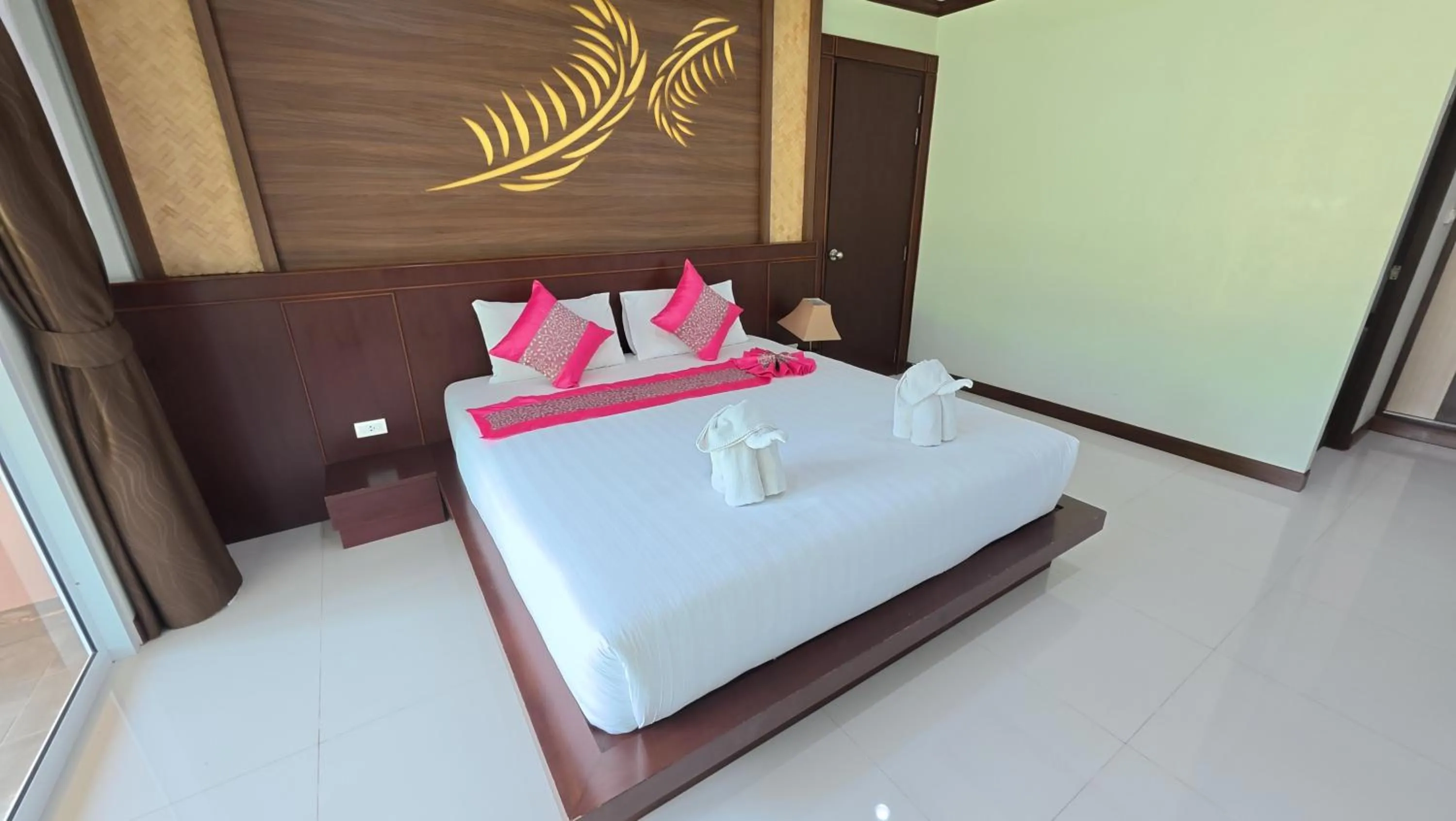 Bedroom, Bed in Palm Kiri Aonang Resort