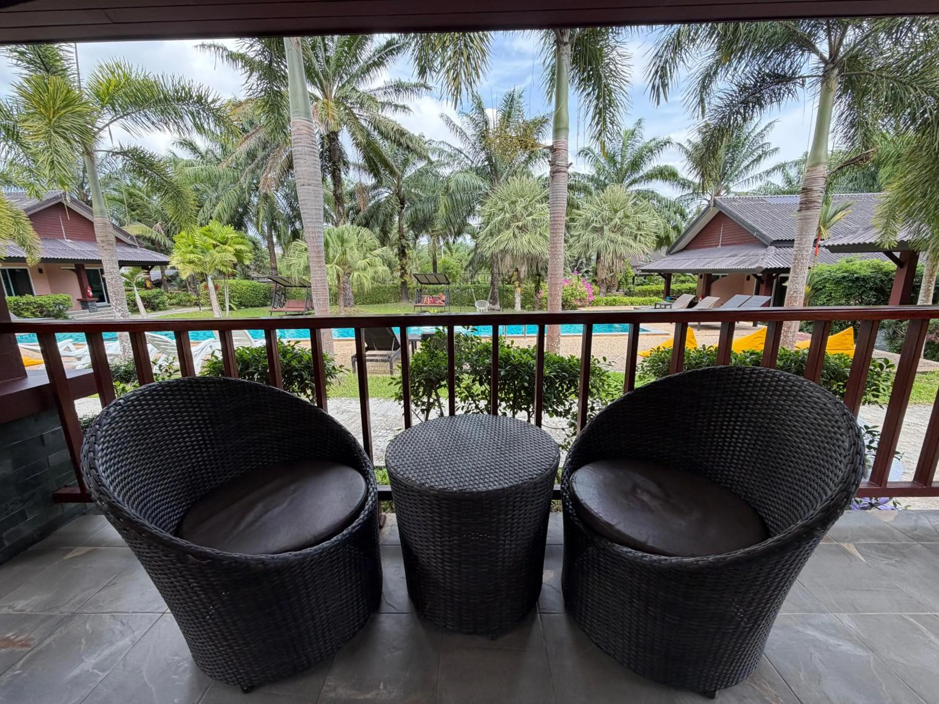 Patio in Palm Kiri Aonang Resort