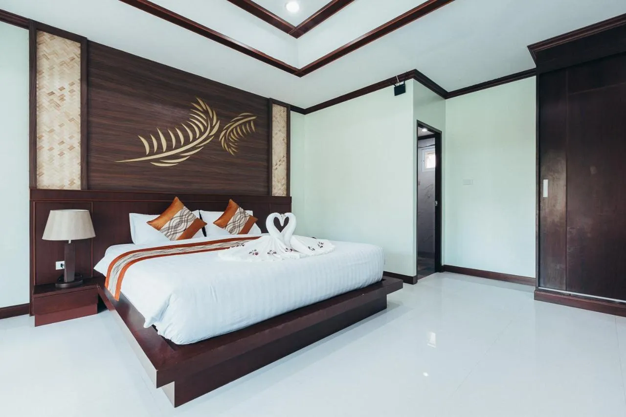 Bed in Palm Kiri Aonang Resort