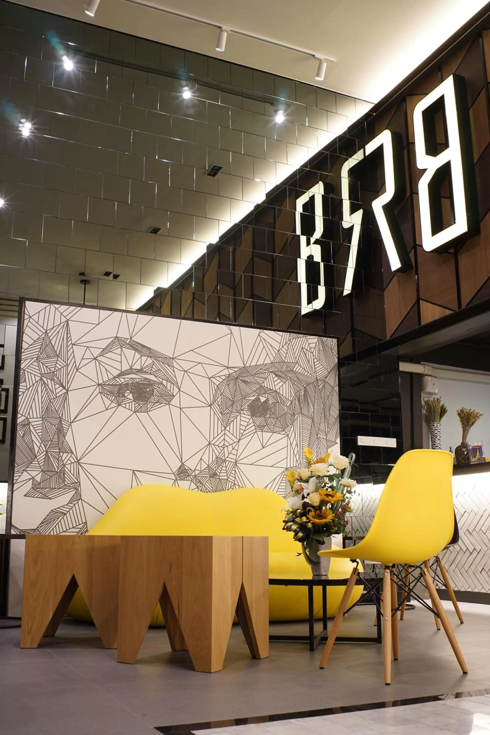 Lobby or reception in BRB Hostel Bangkok Silom