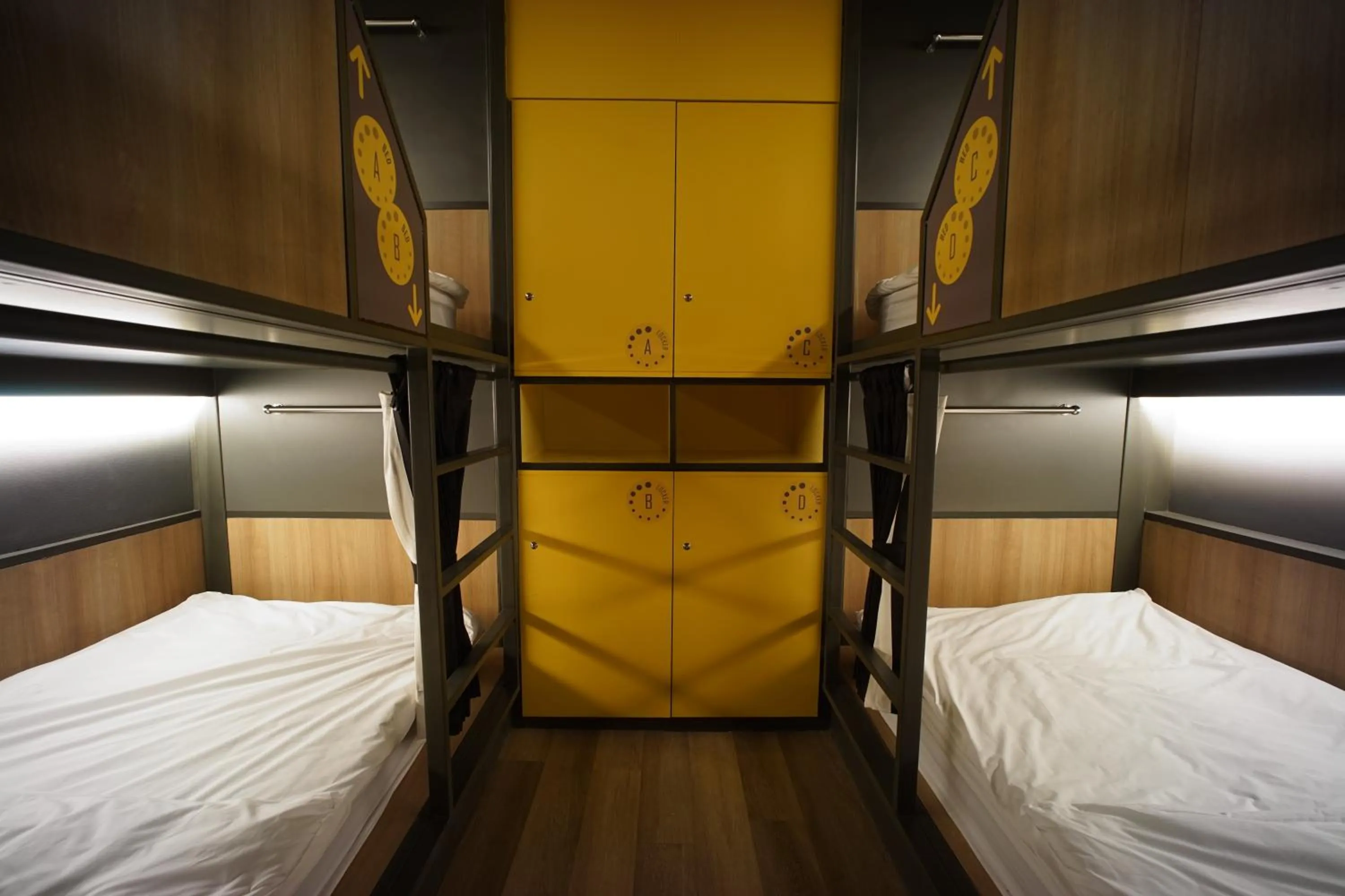 Photo of the whole room, Bed in BRB Hostel Bangkok Silom