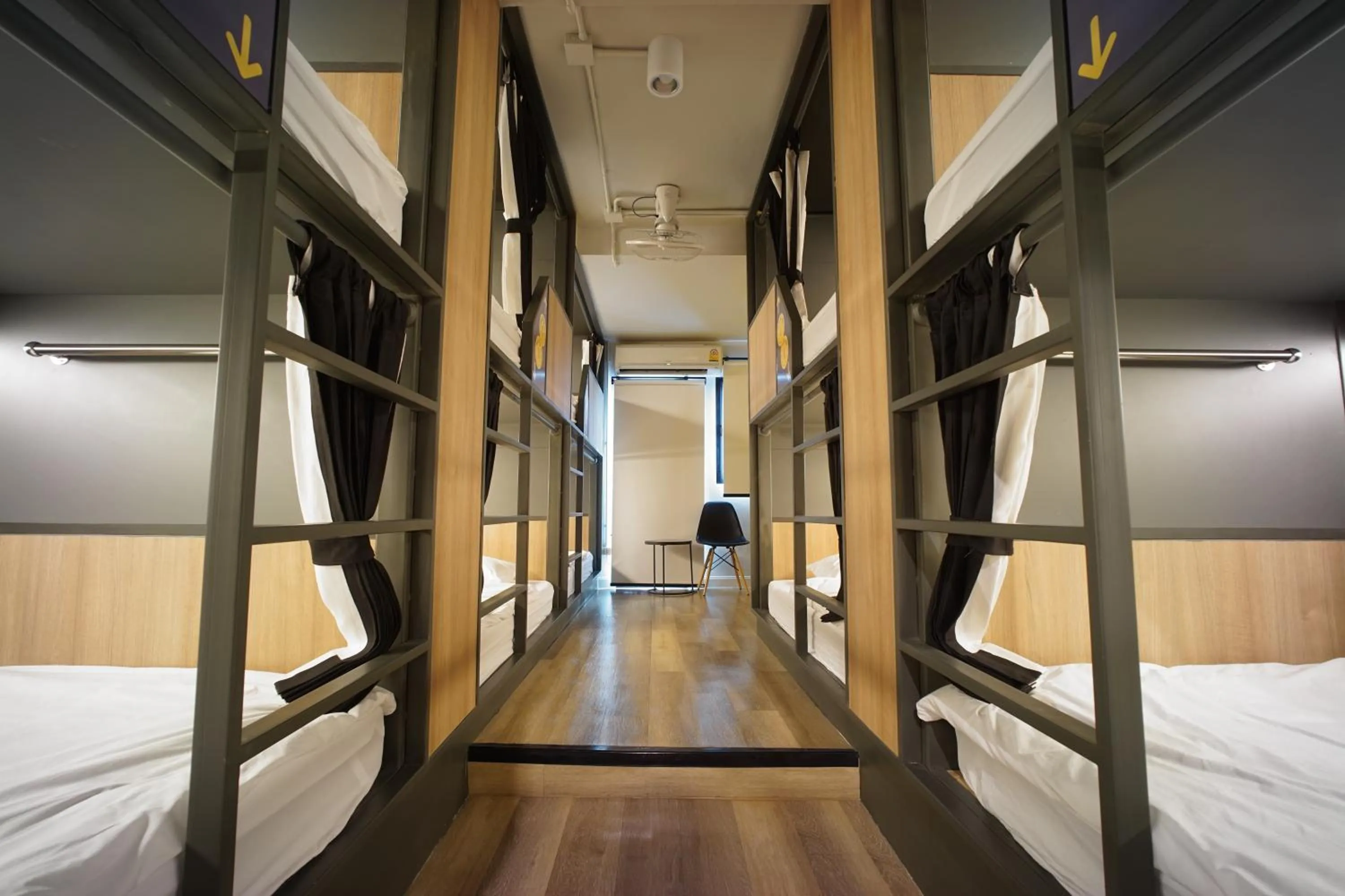 Photo of the whole room, Bed in BRB Hostel Bangkok Silom