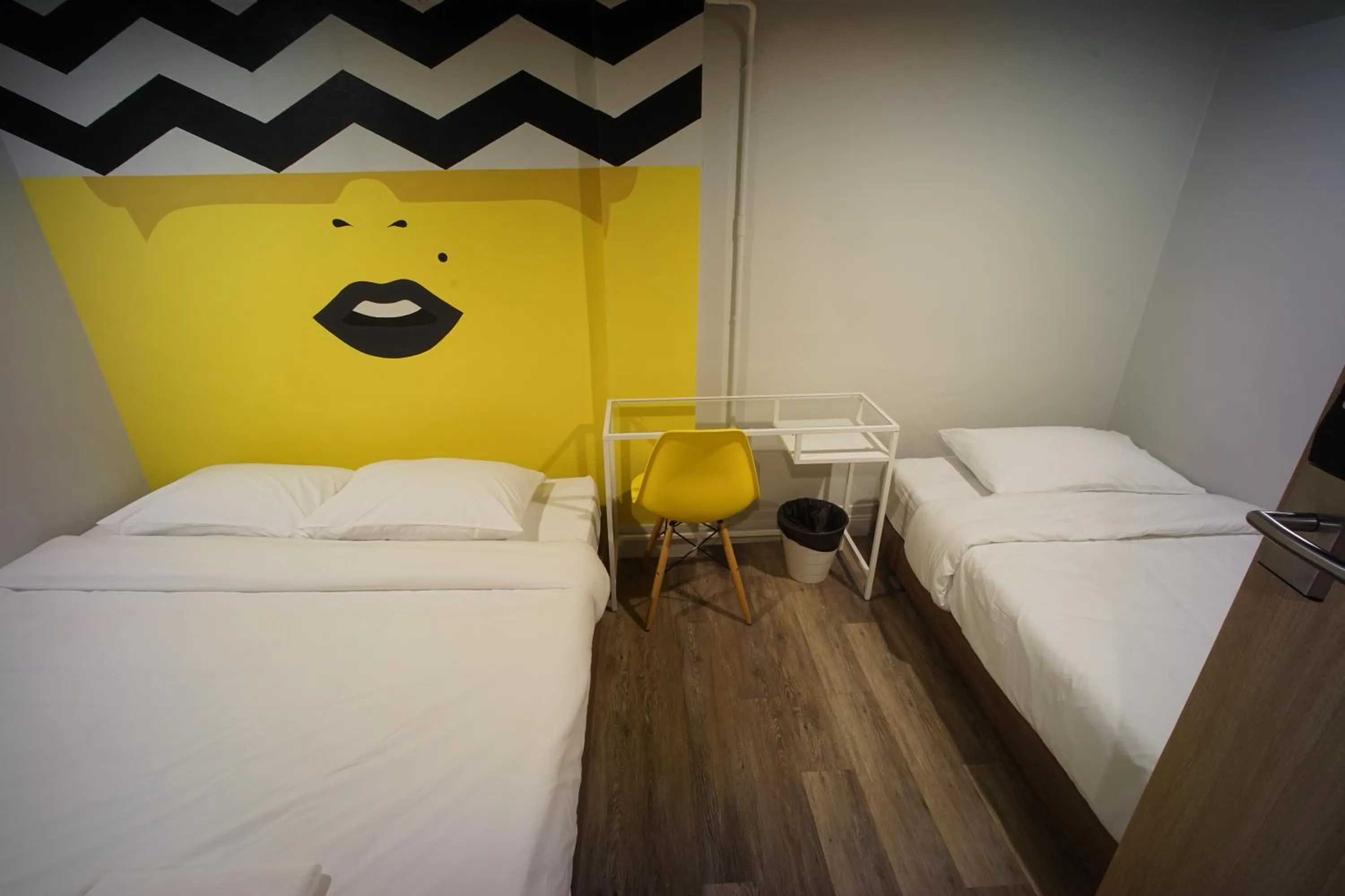 Photo of the whole room, Bed in BRB Hostel Bangkok Silom