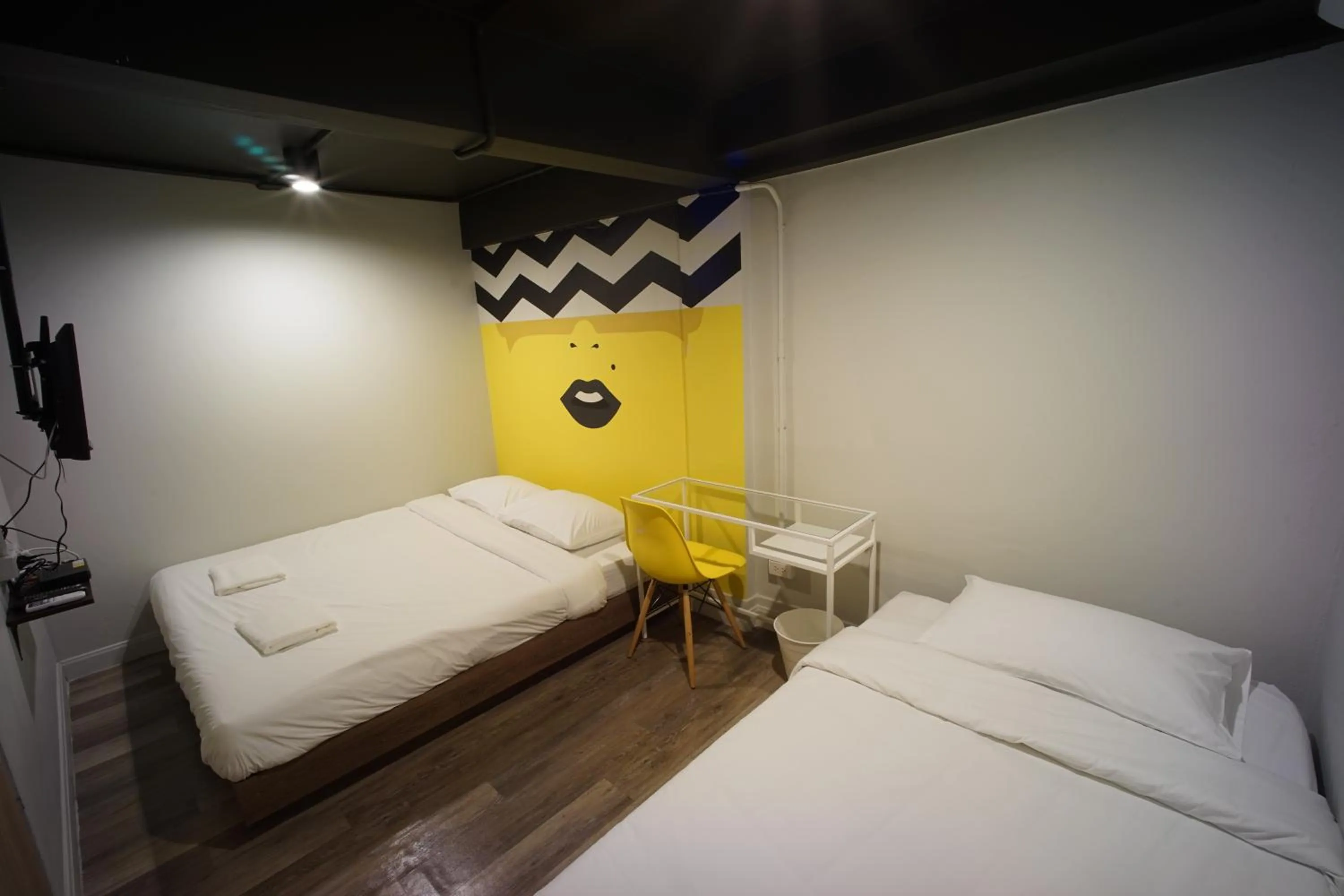 Photo of the whole room, Bed in BRB Hostel Bangkok Silom