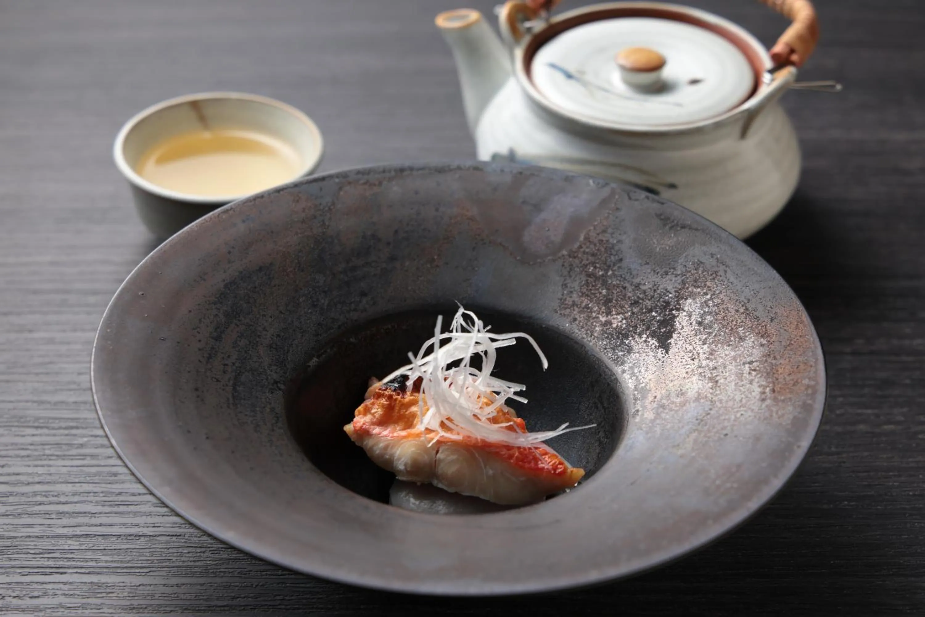 Food close-up in IZU RETREAT by Onko Chishin