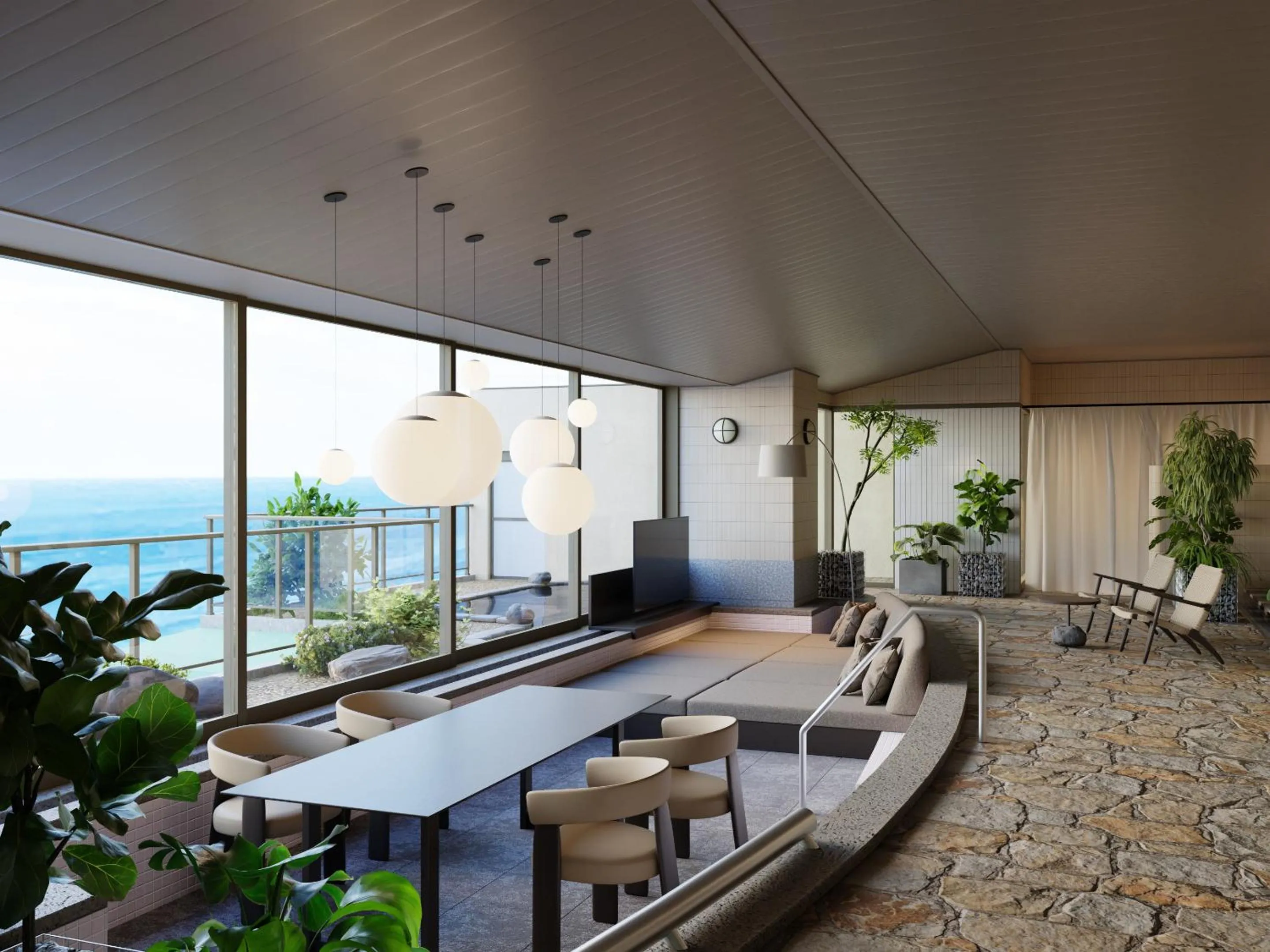 View (from property/room) in IZU RETREAT by Onko Chishin