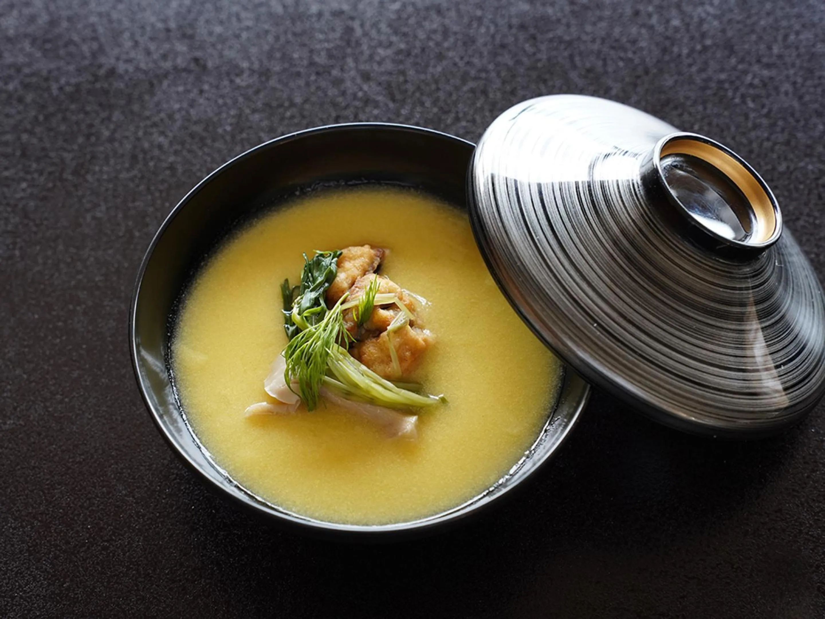 Food close-up in IZU RETREAT by Onko Chishin