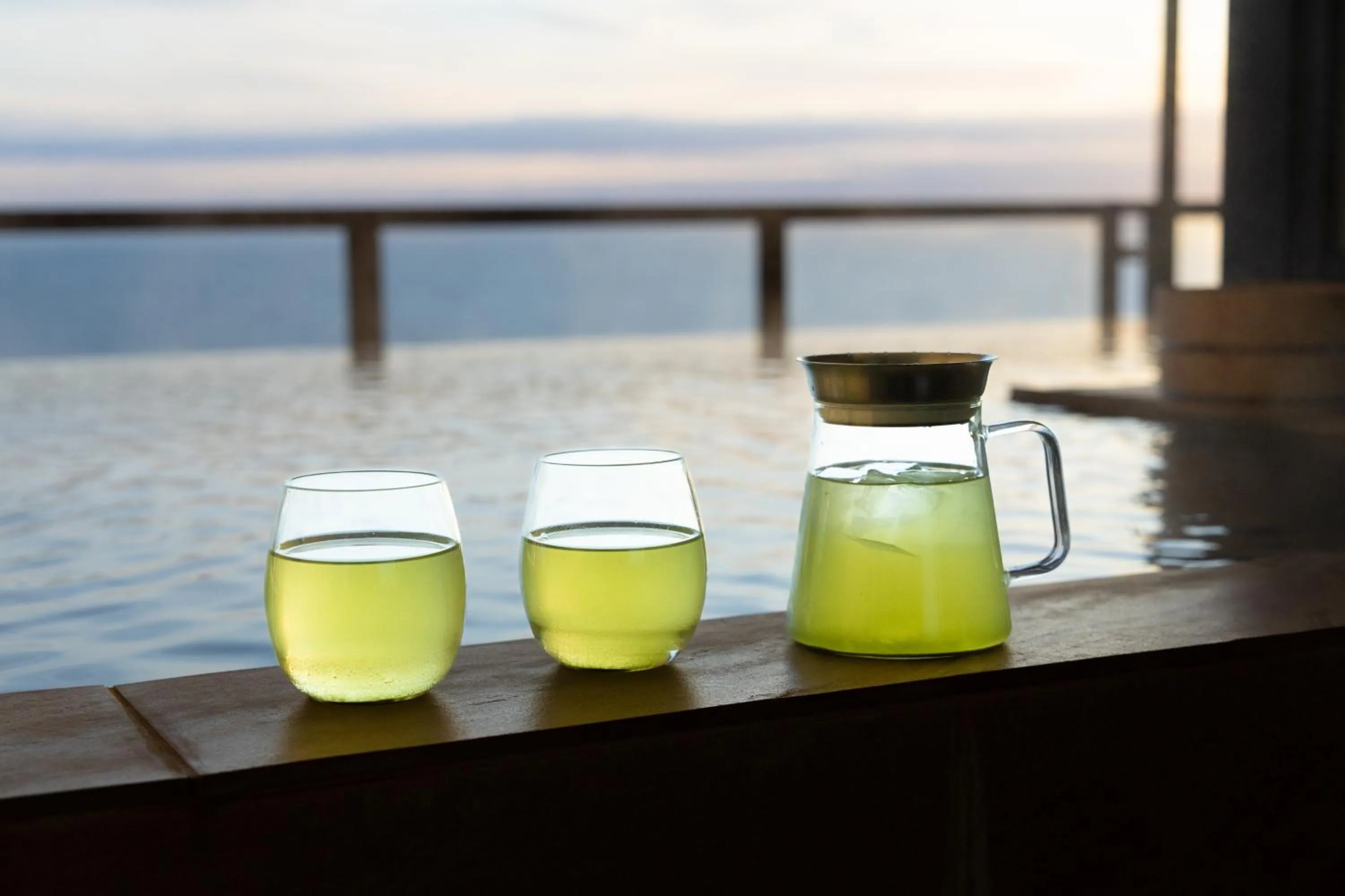 Non alcoholic drinks in IZU RETREAT by Onko Chishin