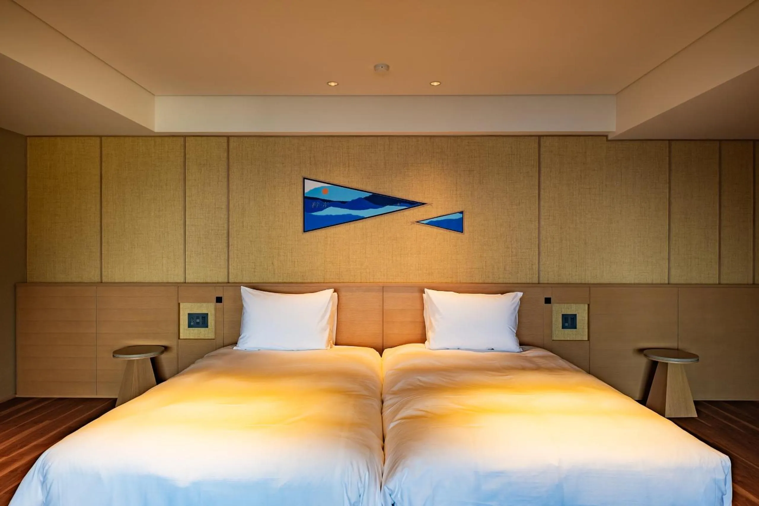 Bedroom, Bed in IZU RETREAT by Onko Chishin