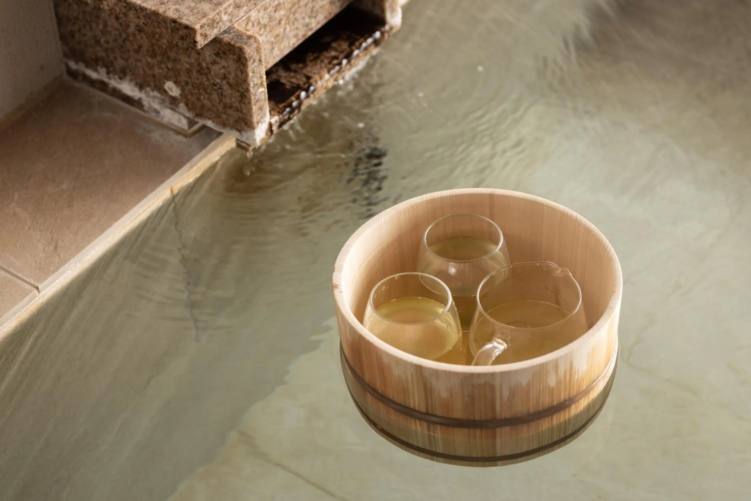 Non alcoholic drinks in IZU RETREAT by Onko Chishin