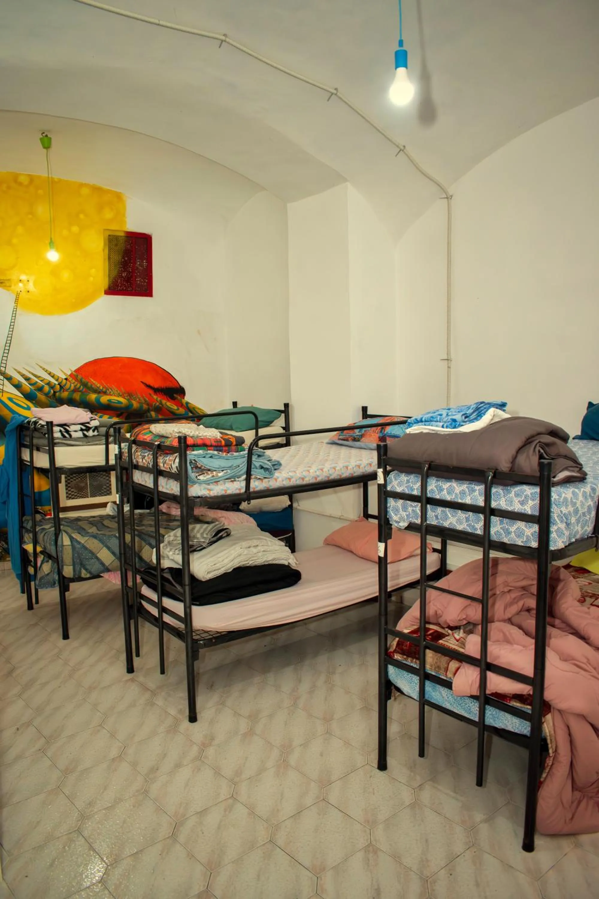 Bed in Naples Pizza Hostel