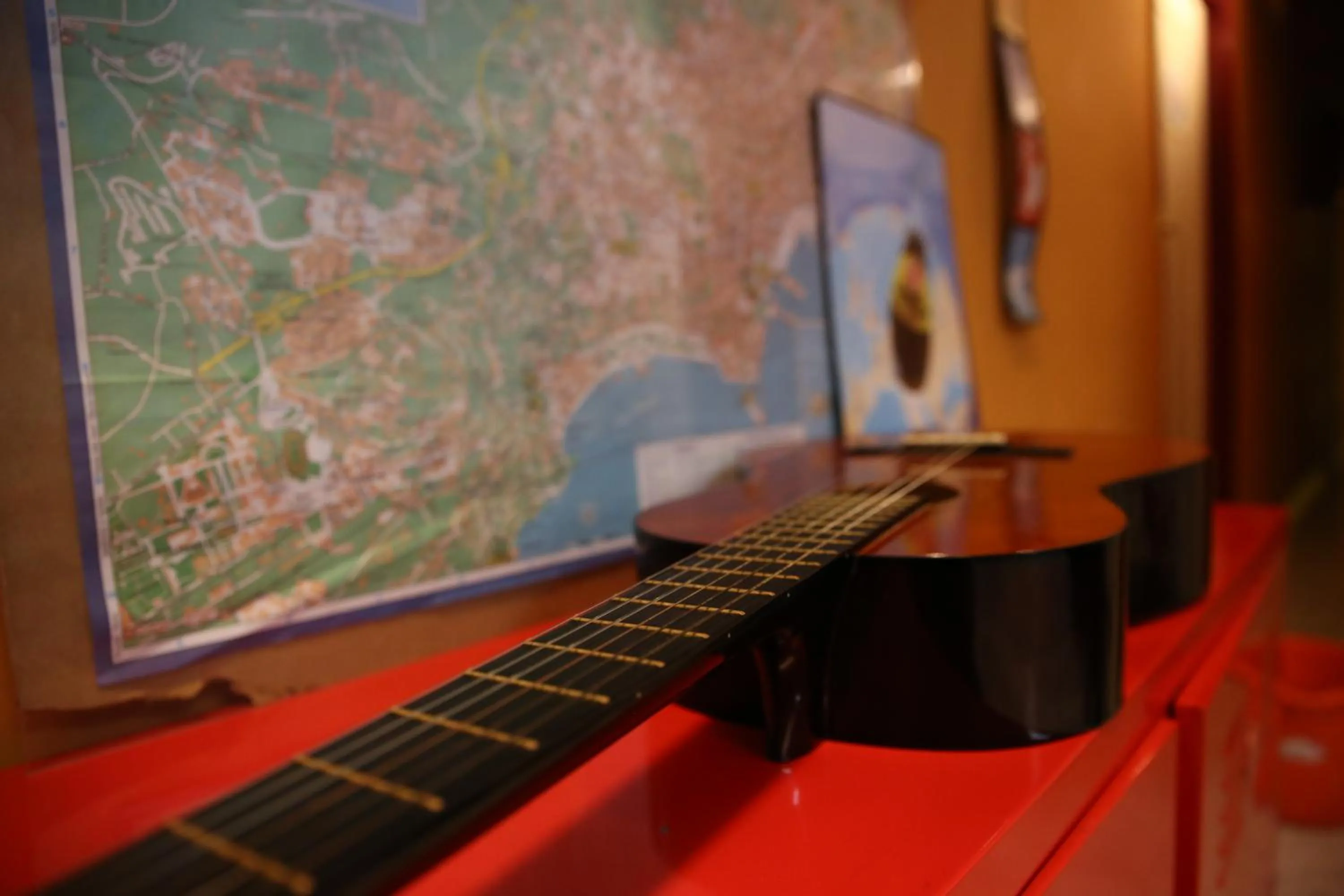 Game Room in Naples Pizza Hostel