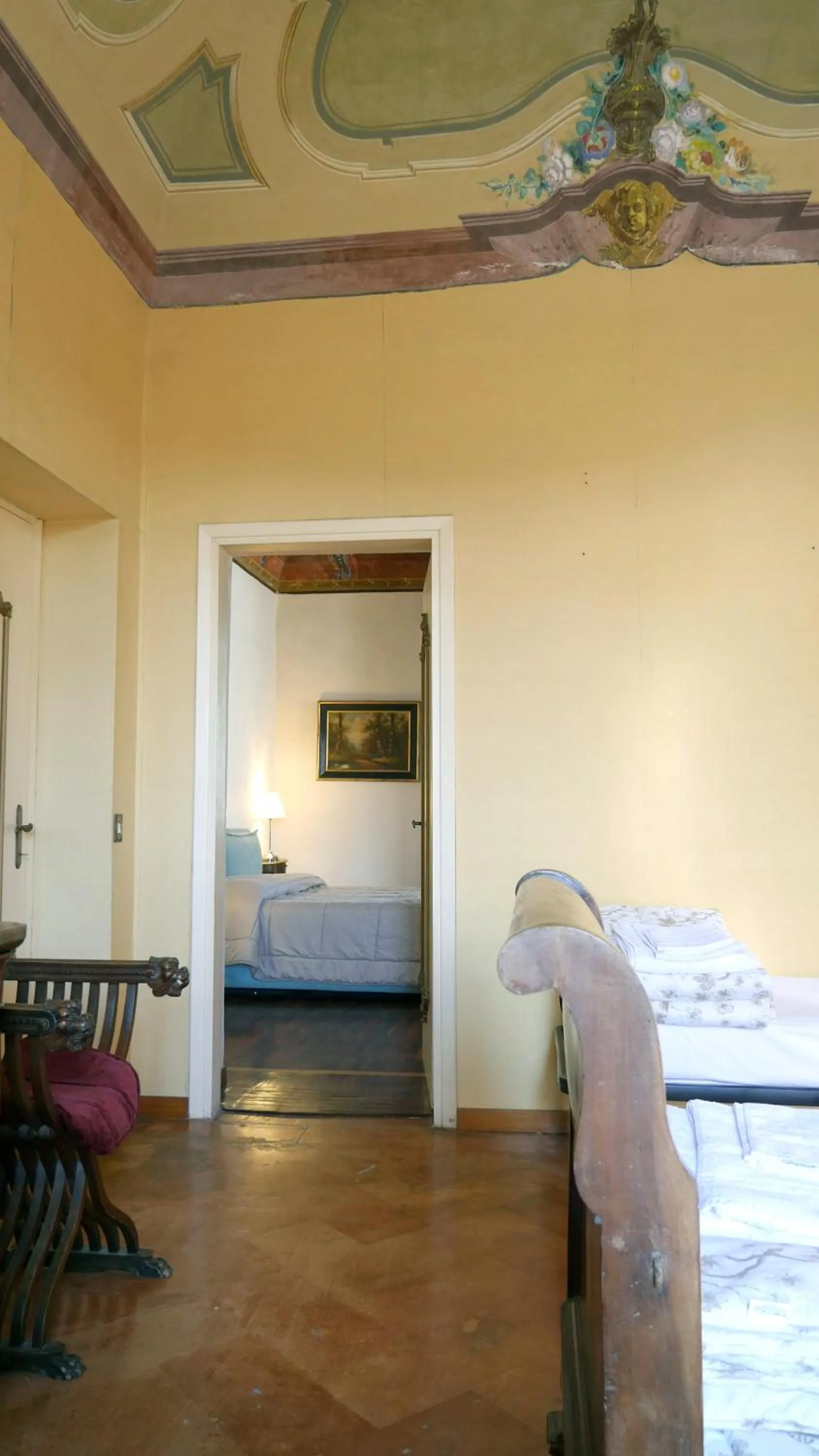 Garden, Bed in Bresbot B&B